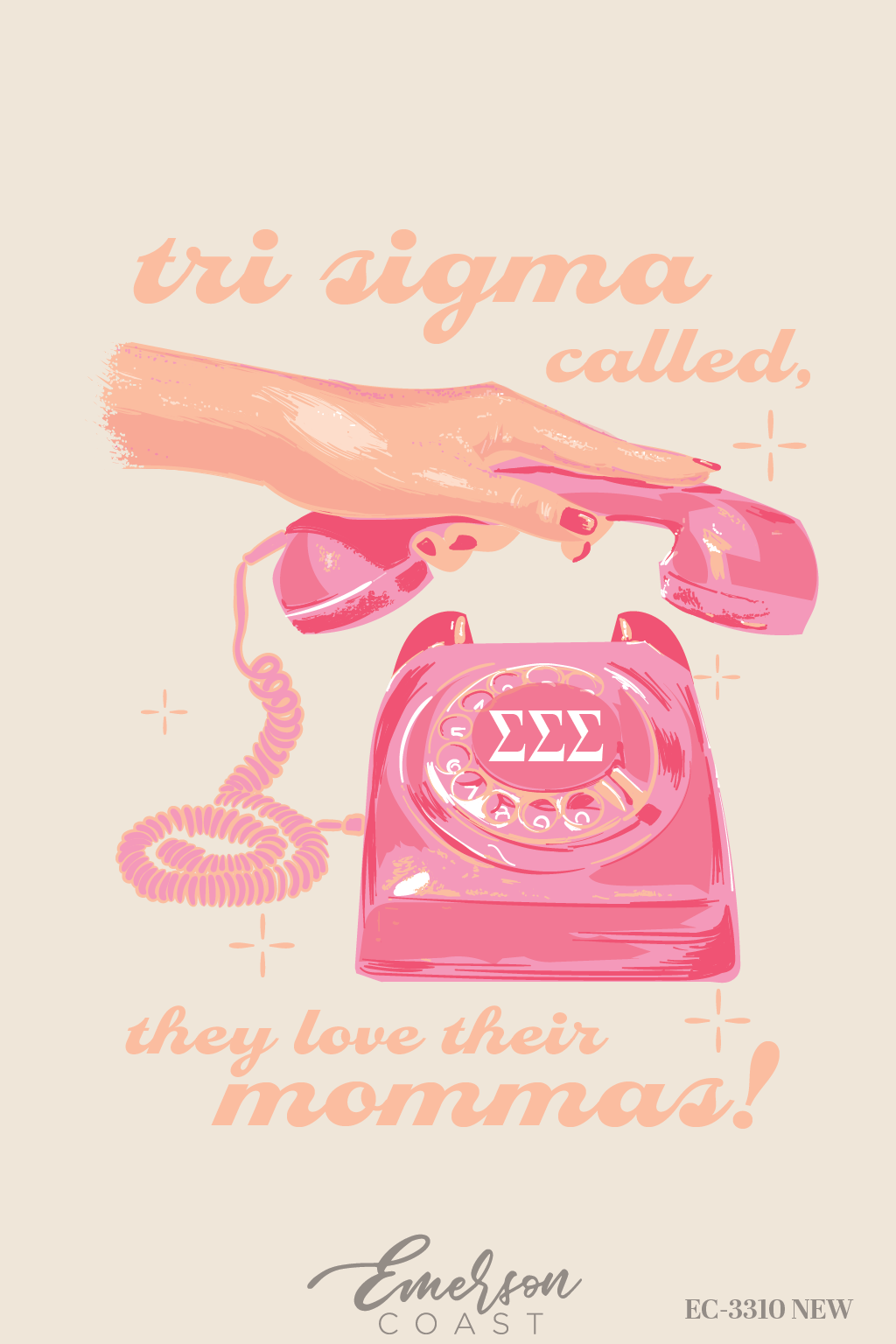 Sigma Sigma Sigma Missouri State University Mom's Day Tshirt