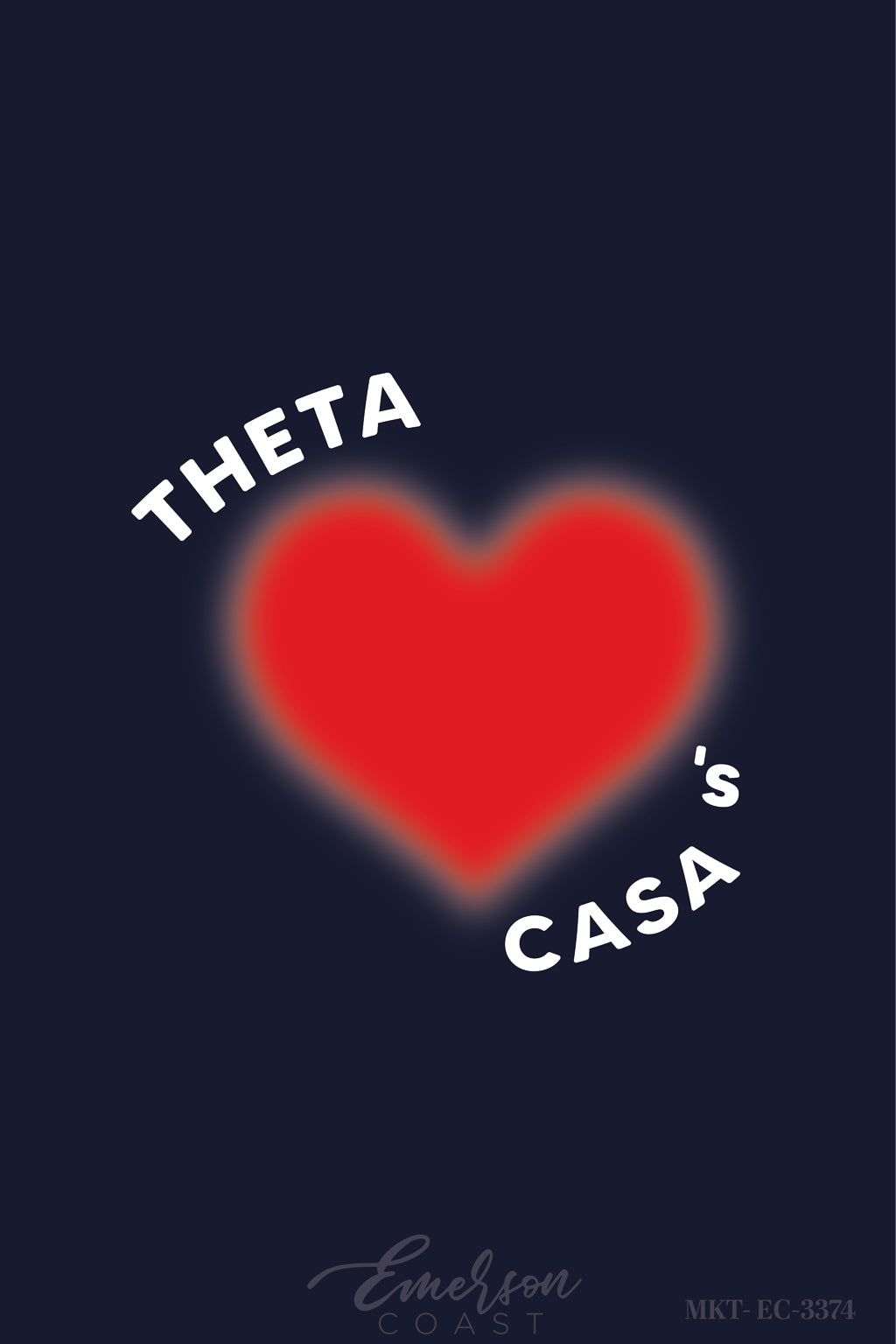 Kappa Alpha Theta Loves Casa Tshirt