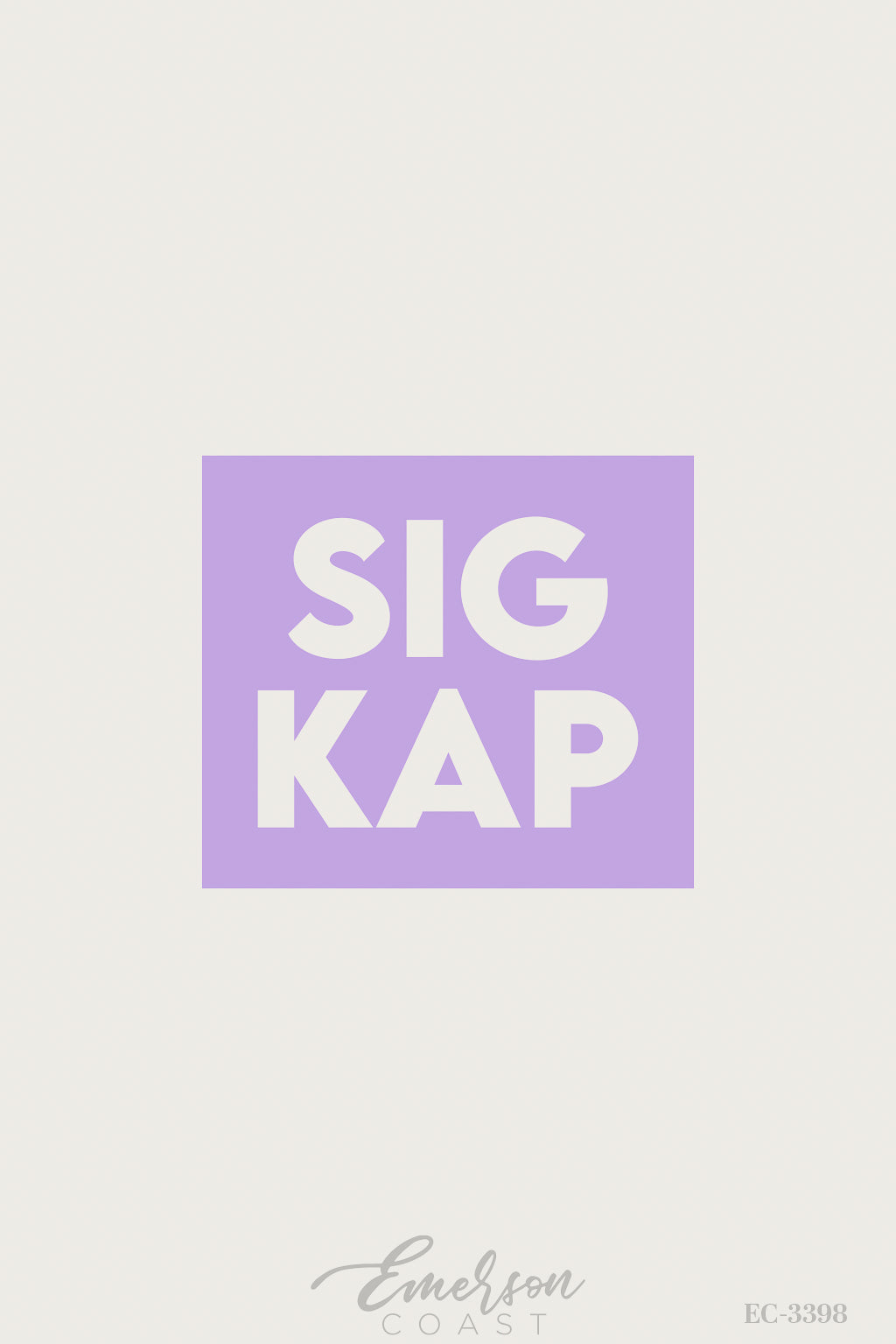 Sigma Kappa Kansas State University Patch Tank