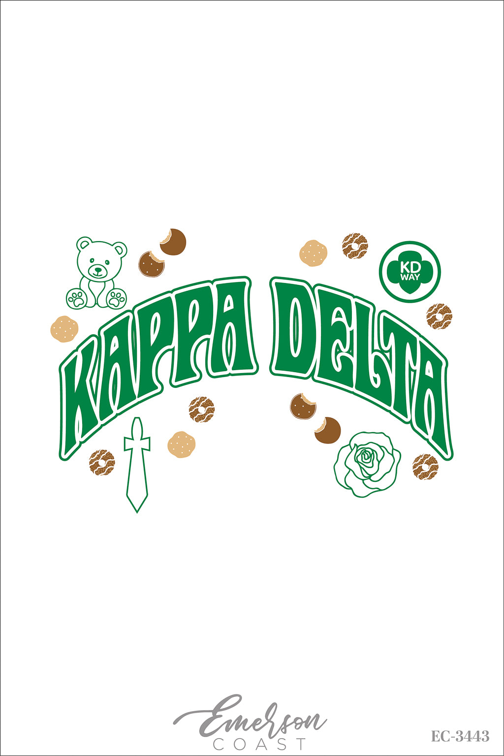Kappa Delta Girl Scout Cookies Philanthropy Slouchy Tshirt