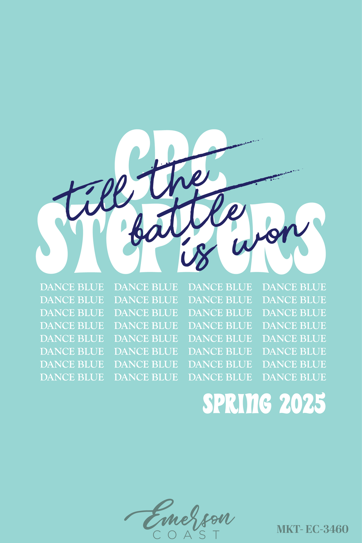 Alpha Gamma Delta Till The Battle Is Won Philanthropy Tee
