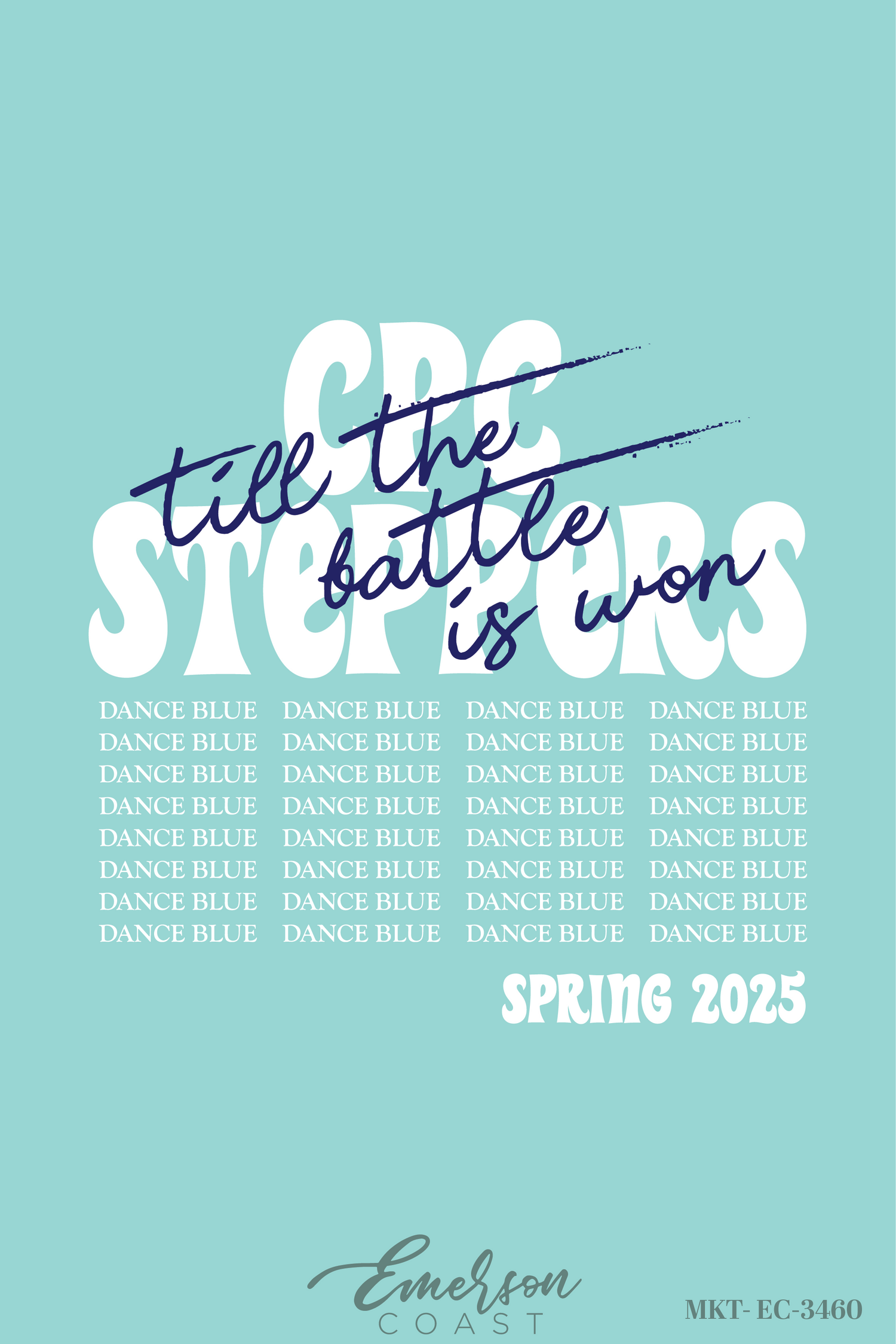 Alpha Gamma Delta Till The Battle Is Won Philanthropy Tee