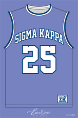 Sigma Kappa Purple Bid Day Basketball Jersey