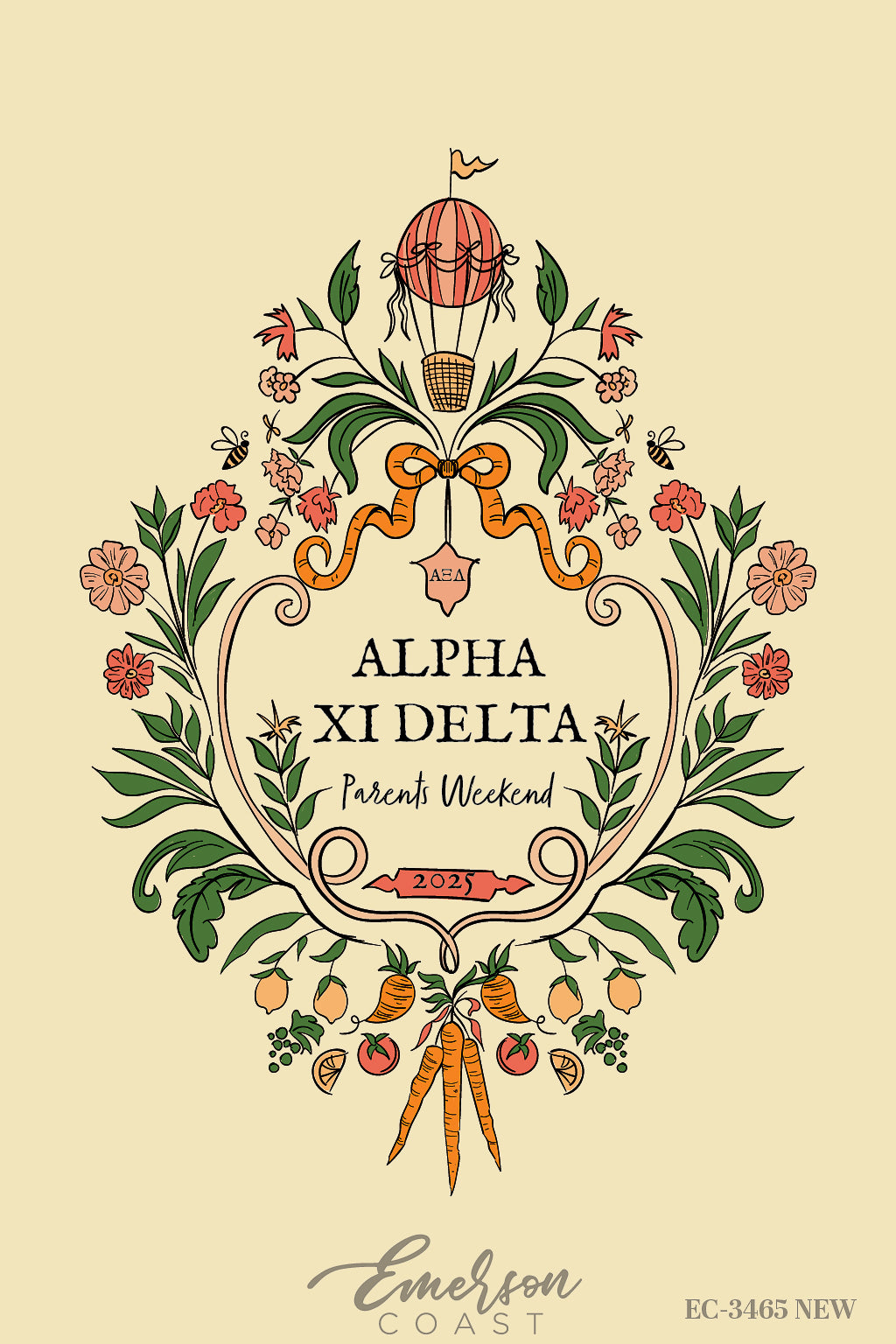 Alpha Xi Delta Auburn University Parents Weekend Tshirt