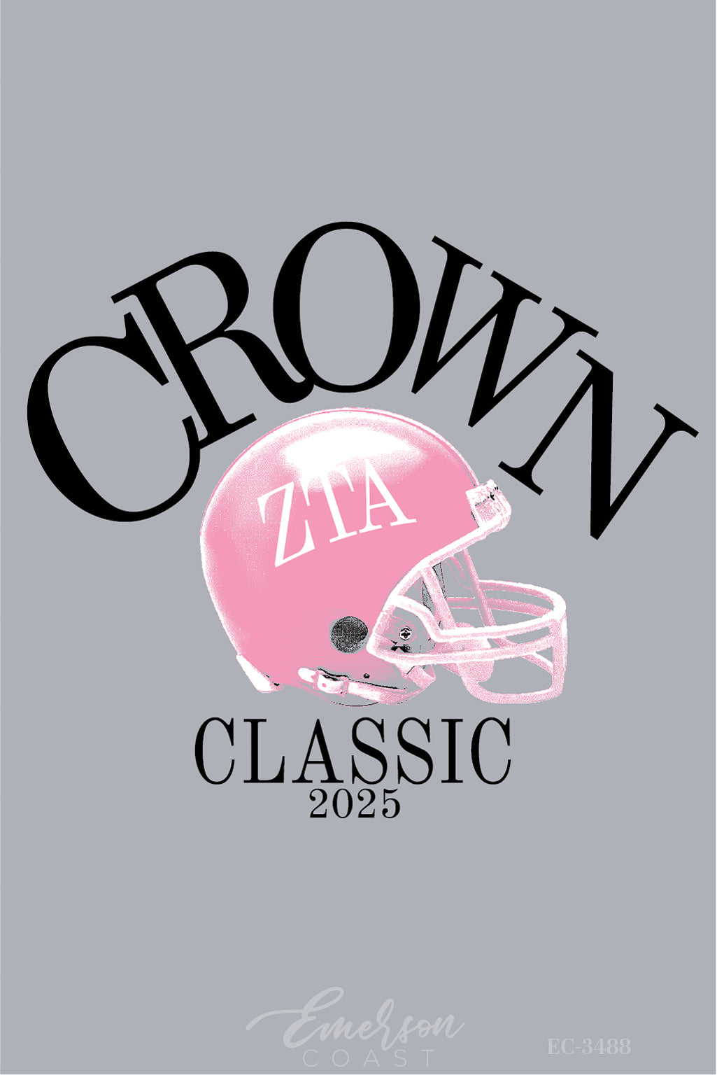 Zeta Tau Alpha University of North Florida Crown Classic Philanthropy Tshirt