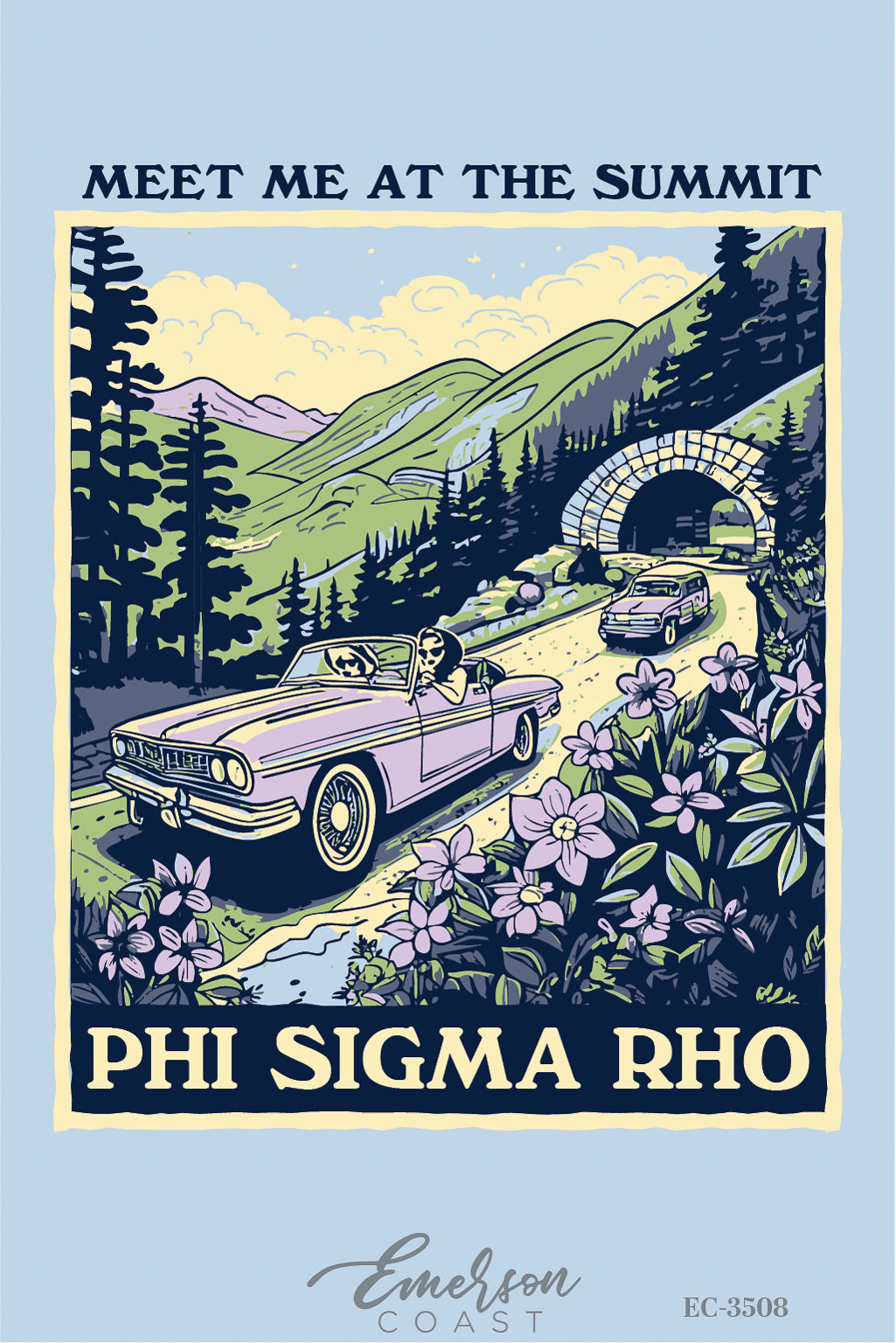Phi Sigma Rho University of Arkansas Meet Me At The Summit PR Tee