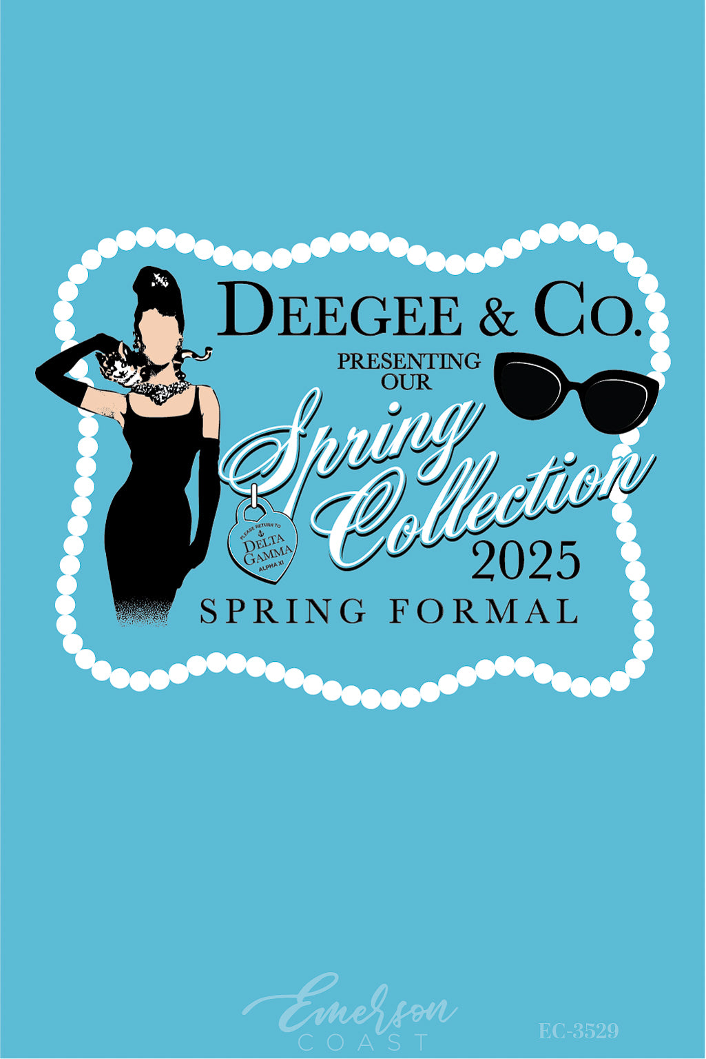 Delta Gamma West Virginia University Deegee and Co. Formal Tee