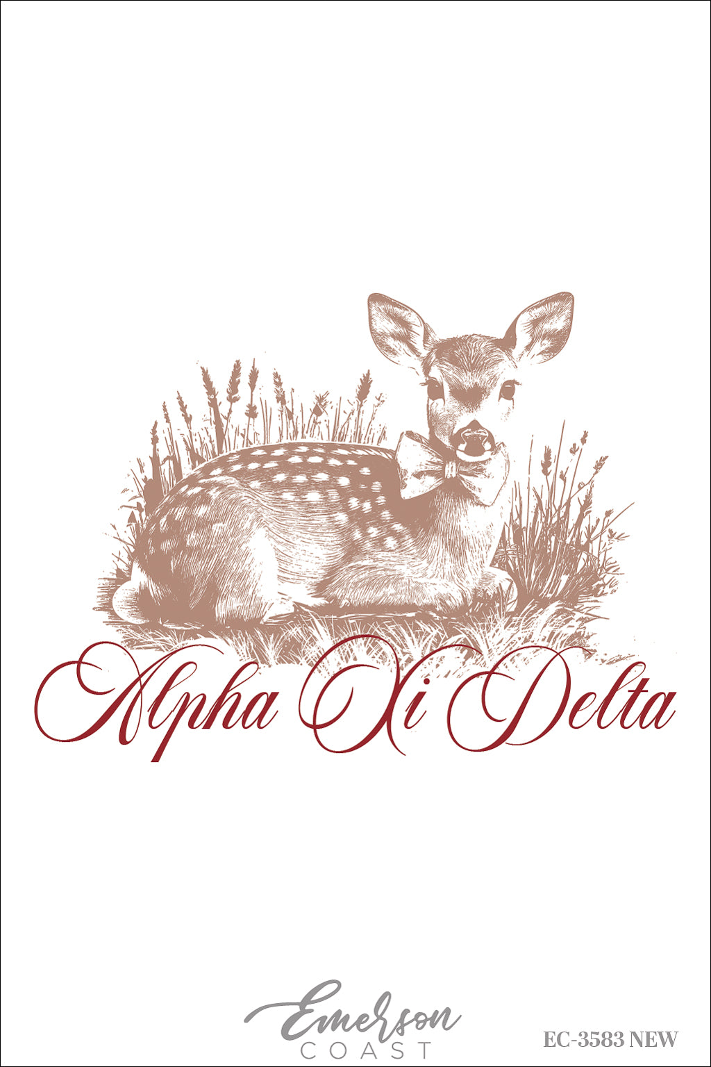 Alpha Xi Delta California State University, Northridge Deer PR Tshirt