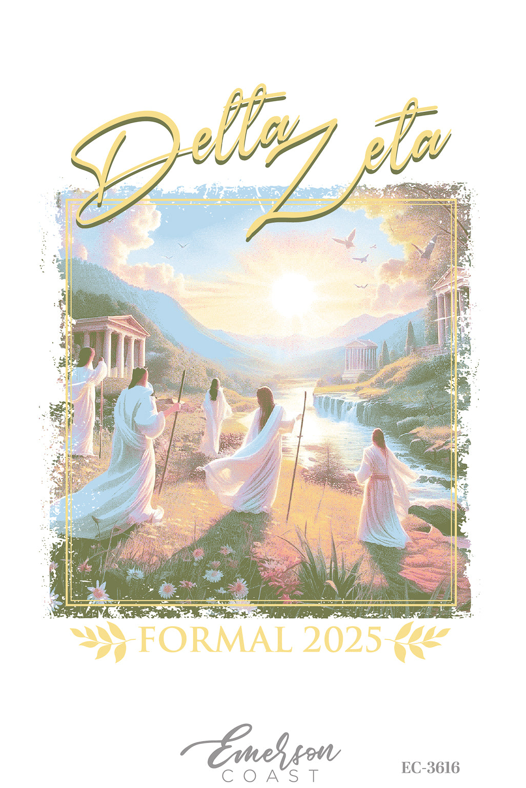 Delta Zeta University of North Georgia Elysium Formal Tshirt