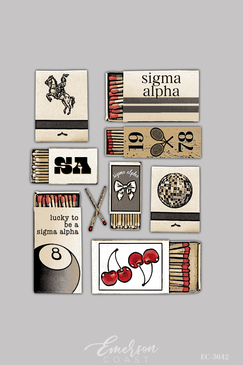 Sigma Alpha University of Kentucky Matchbox Hoodie Set