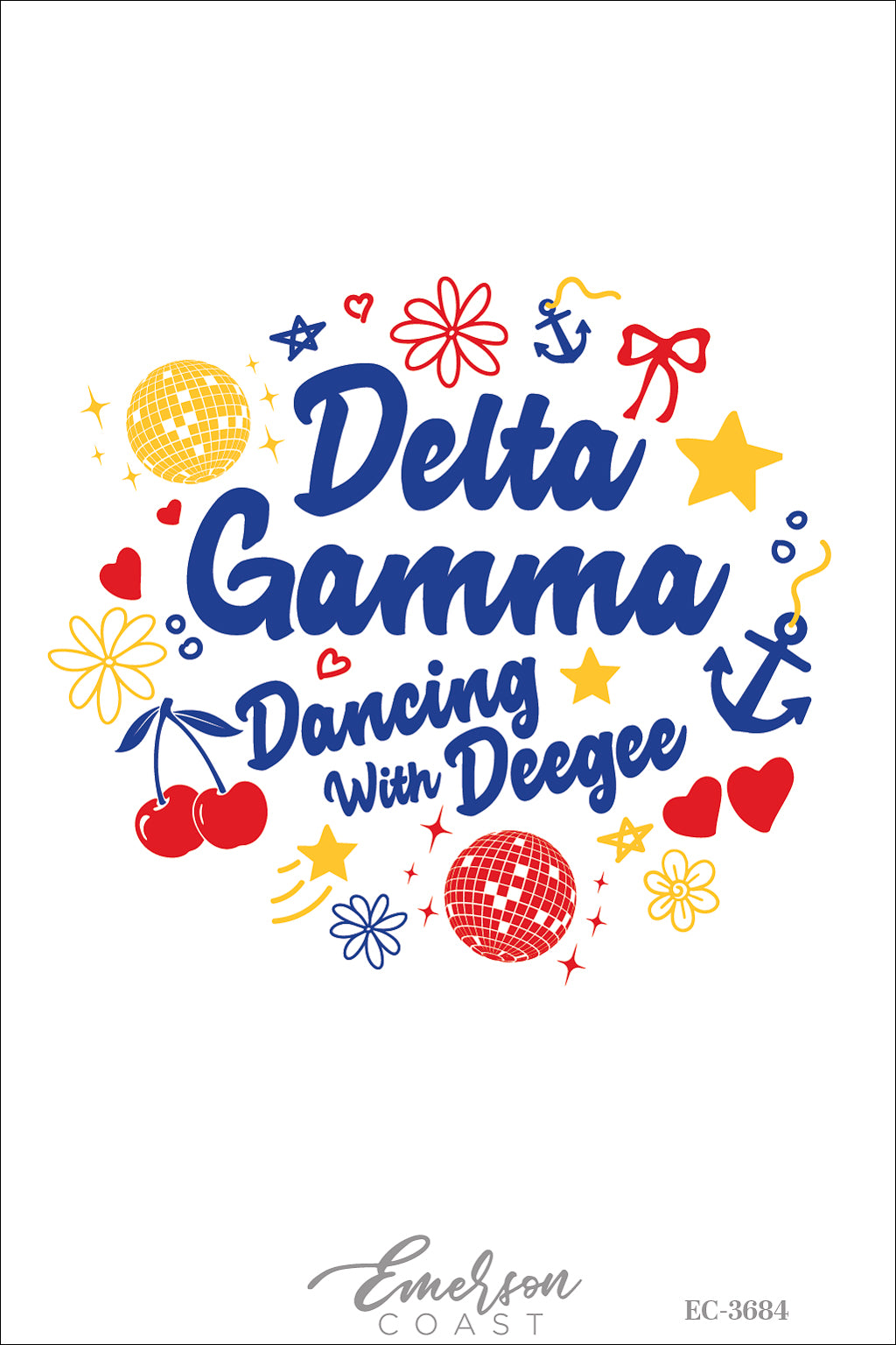 Delta Gamma West Virginia University Dancing with Deegee Philanthropy Tshirt