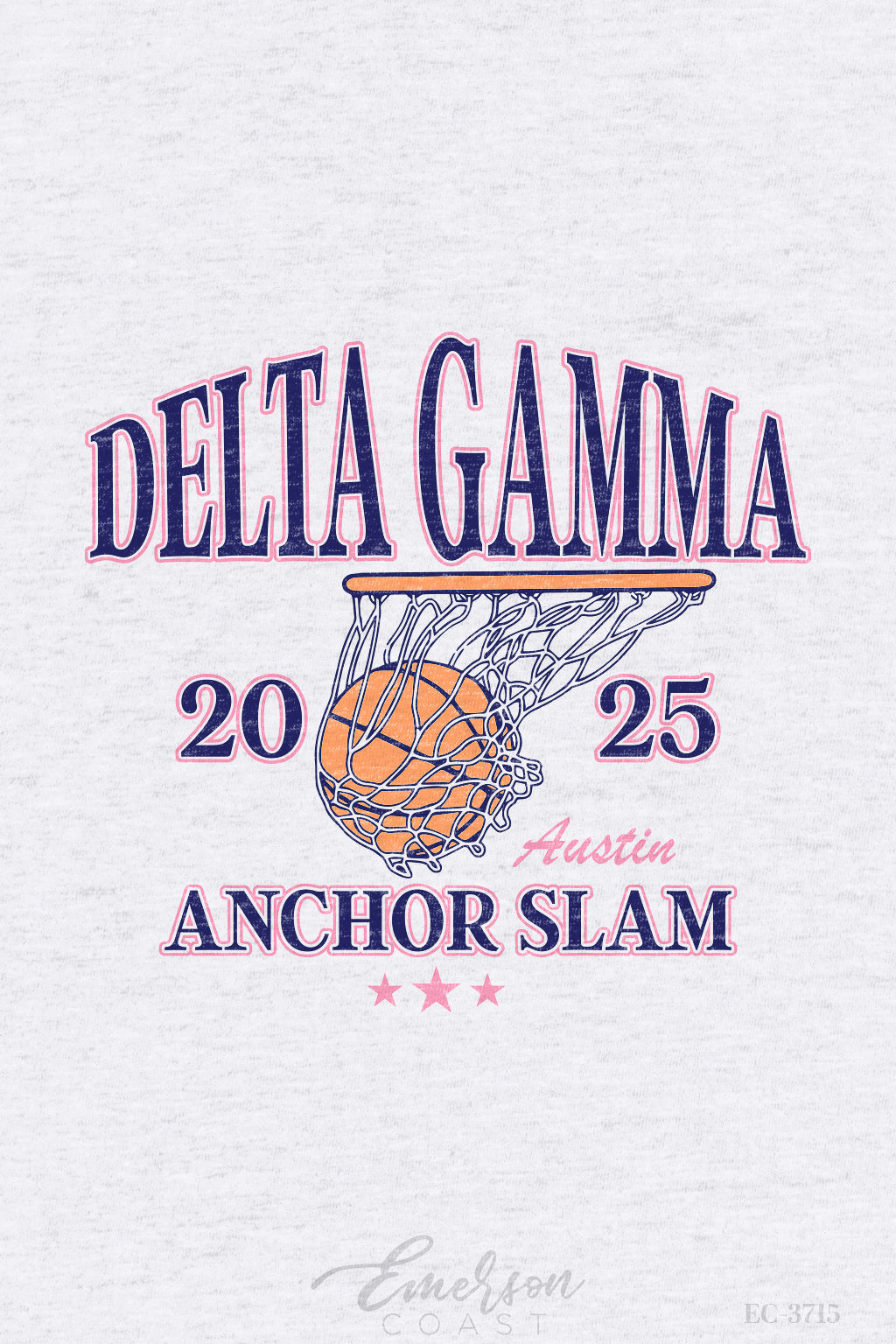 Delta Gamma University of Texas Anchor Slam Philanthropy Tee