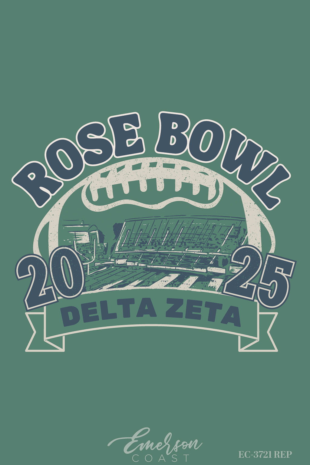 Delta Zeta Fresno State University Rose Bowl Tshirt
