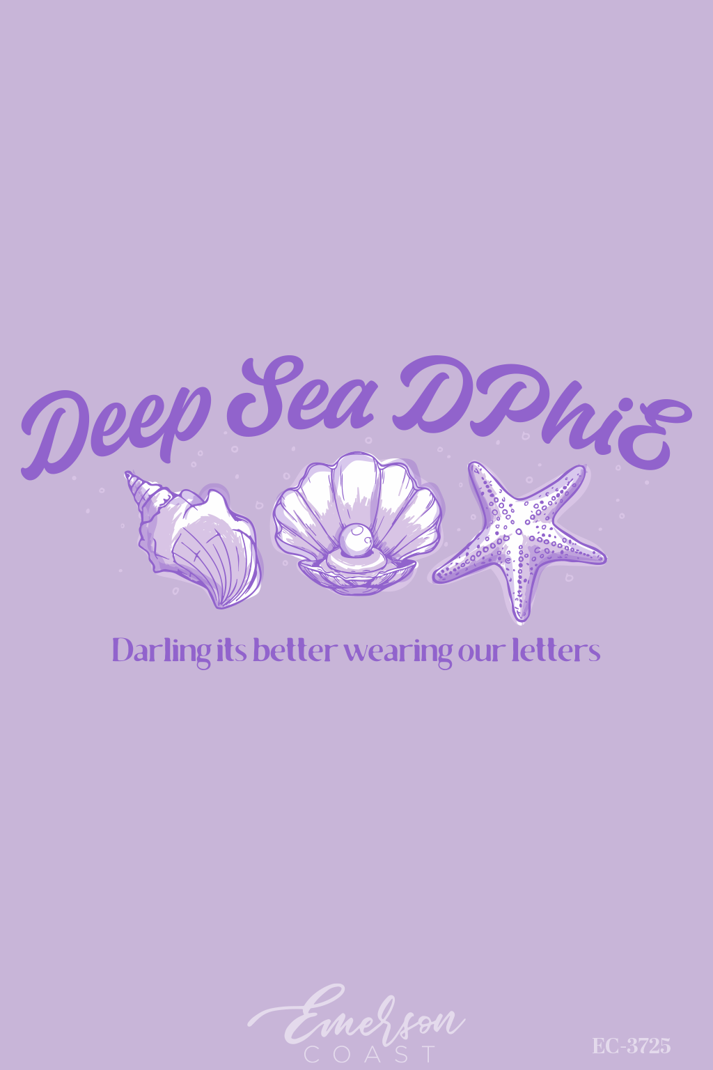 Delta Phi Epsilon Deep Sea Dphie Bid Day Tee