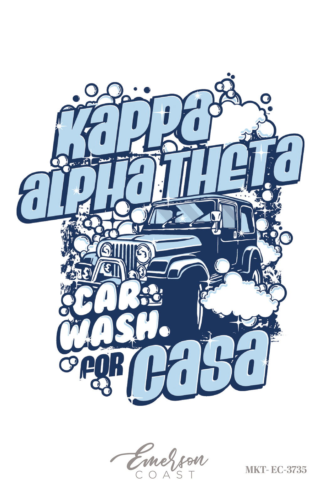 Kappa Alpha Theta Car Wash For Casa Philanthropy Tee