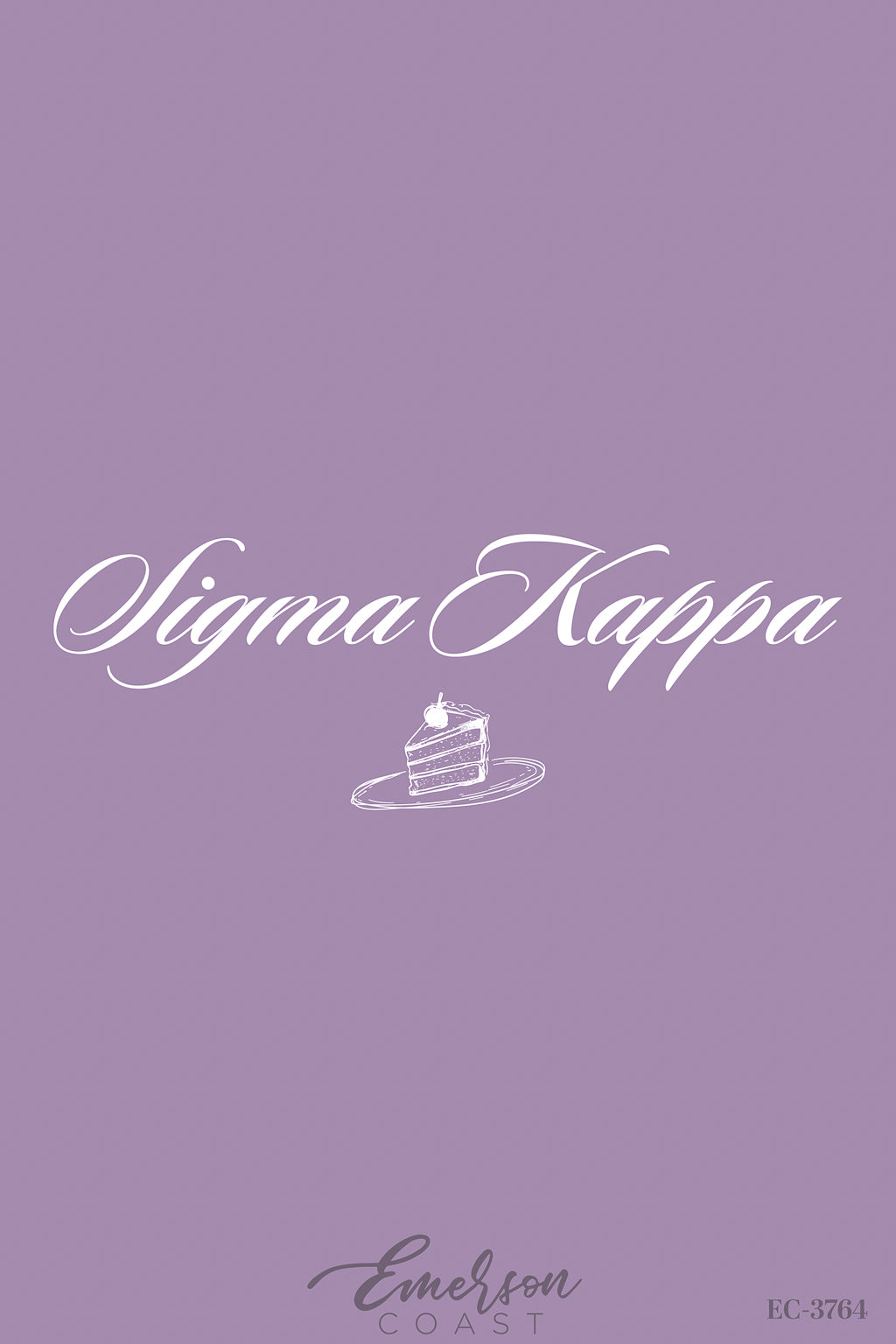 Sigma Kappa Icing On The Cake Lavender Bid Day Tank