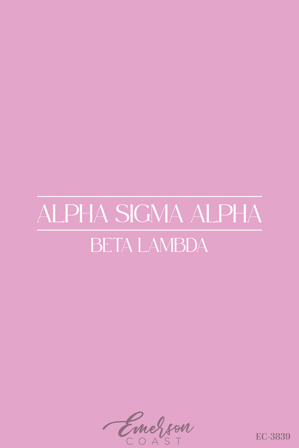 Alpha Sigma Alpha University Of Central Arkansas Pink Slouchy PR T-Shirt