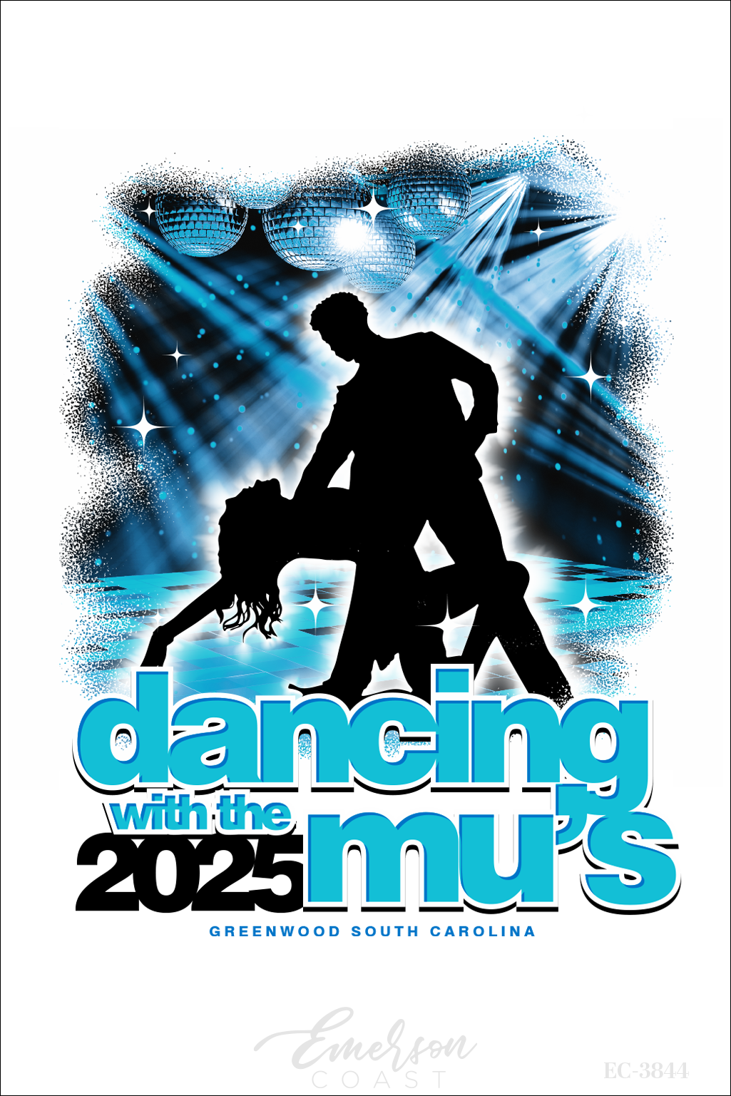 Phi Mu Dancing With The Mu's Date Party Tee