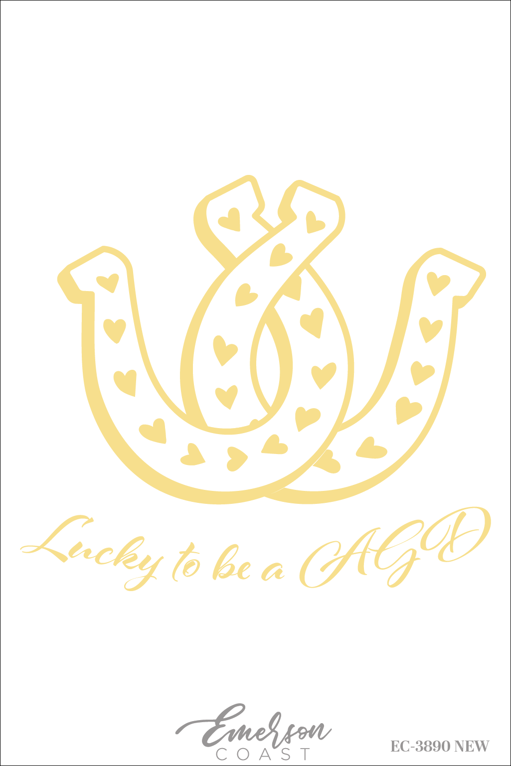 Alpha Gamma Delta Lucky To Be An AGD Bid Day Tee