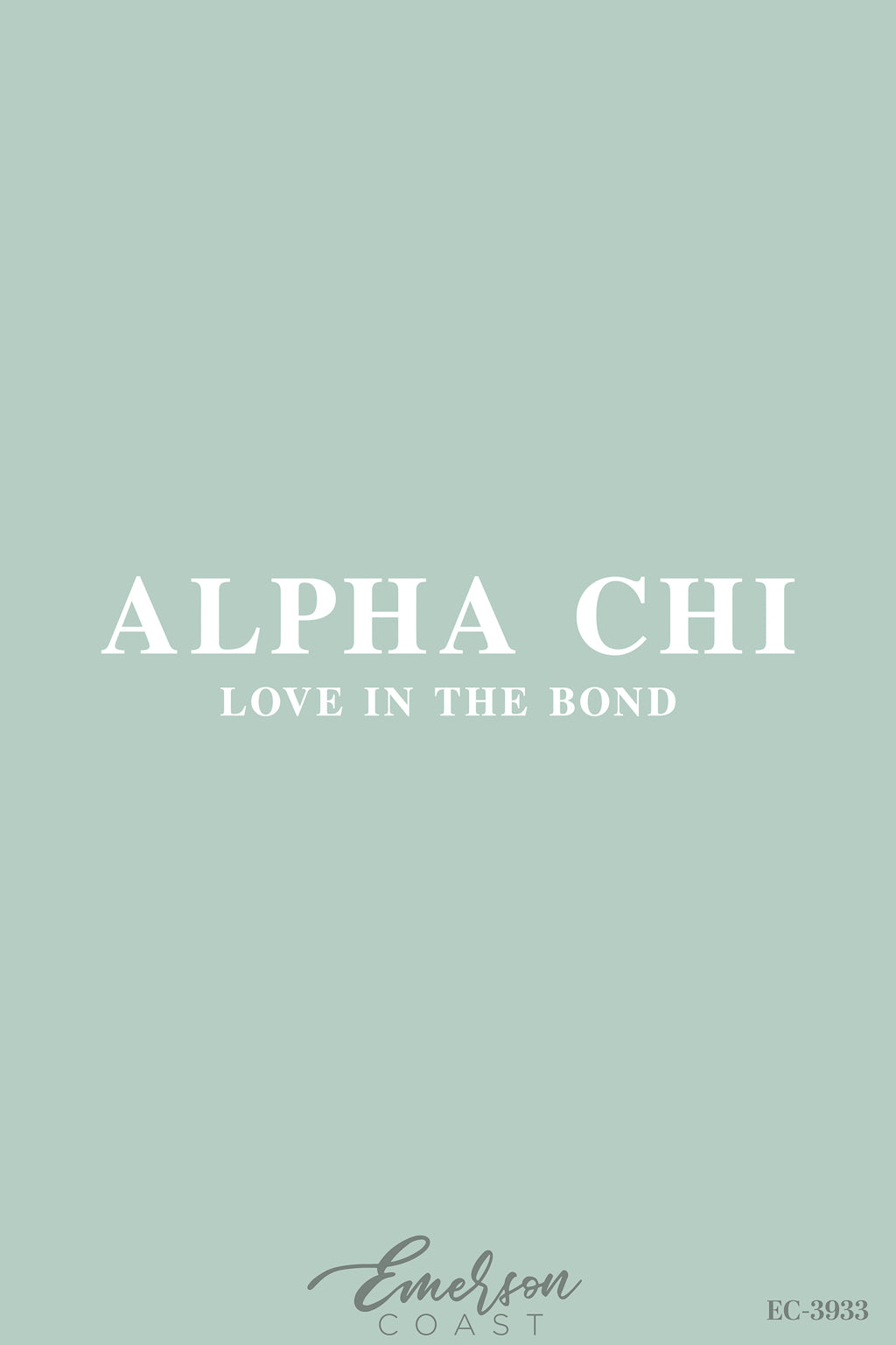 Alpha Chi Omega Love In The Bond Recruitment Slouchy T-Shirt