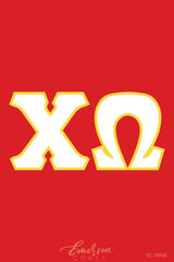 Chi Omega Recruitment and Bid Day Greek Letter Jersey