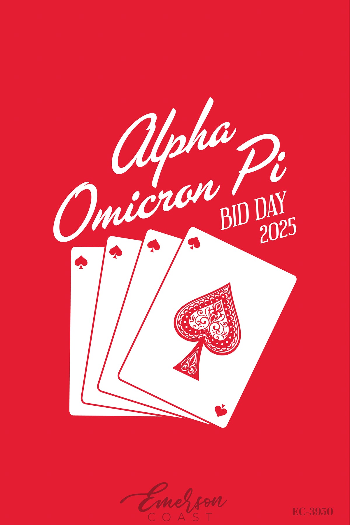Alpha Omicron Pi Hit The Jackpot Bid Day T-Shirt