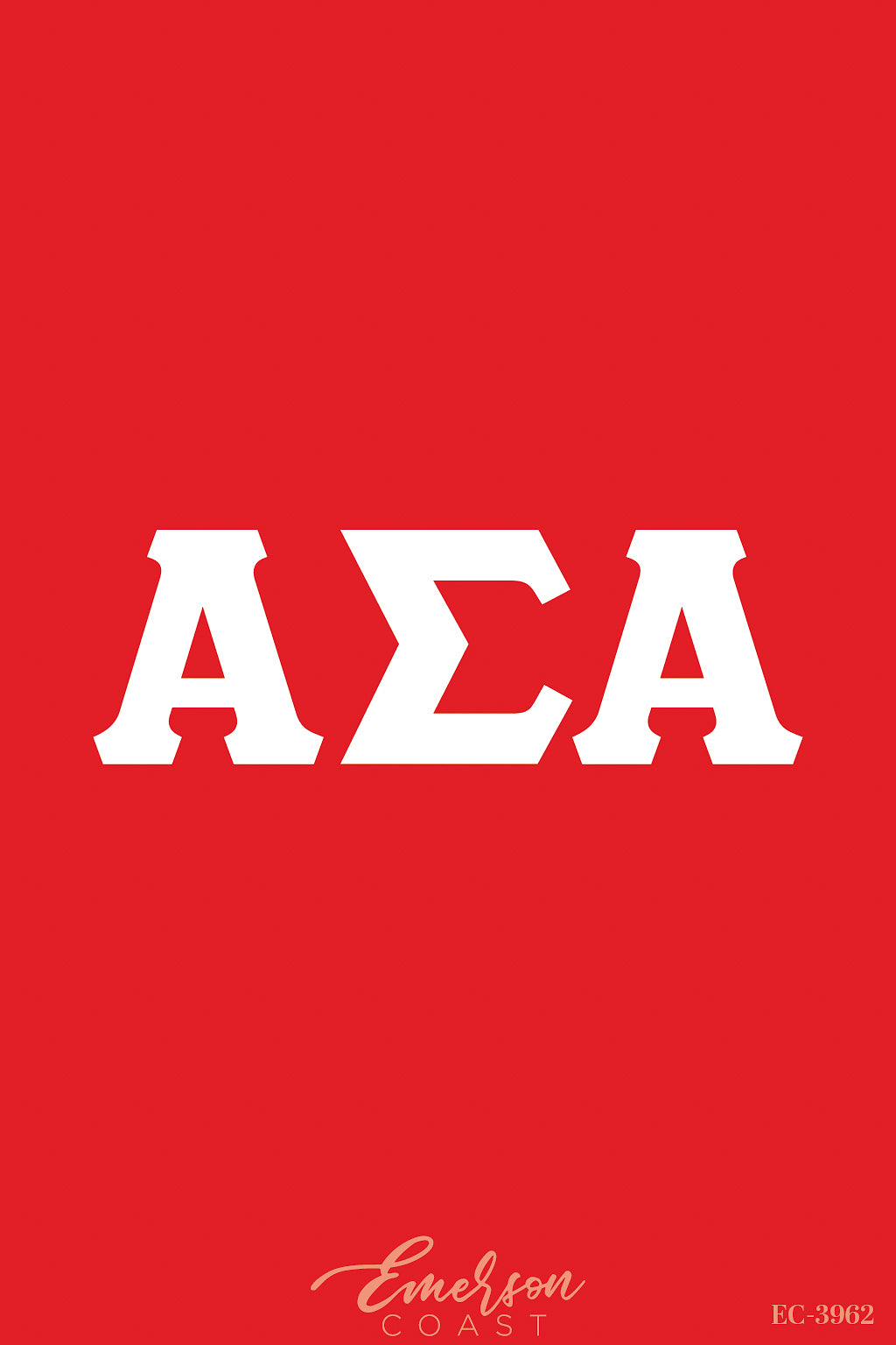 Alpha Sigma Alpha Recruitment and Bid Day Greek Letter Jersey
