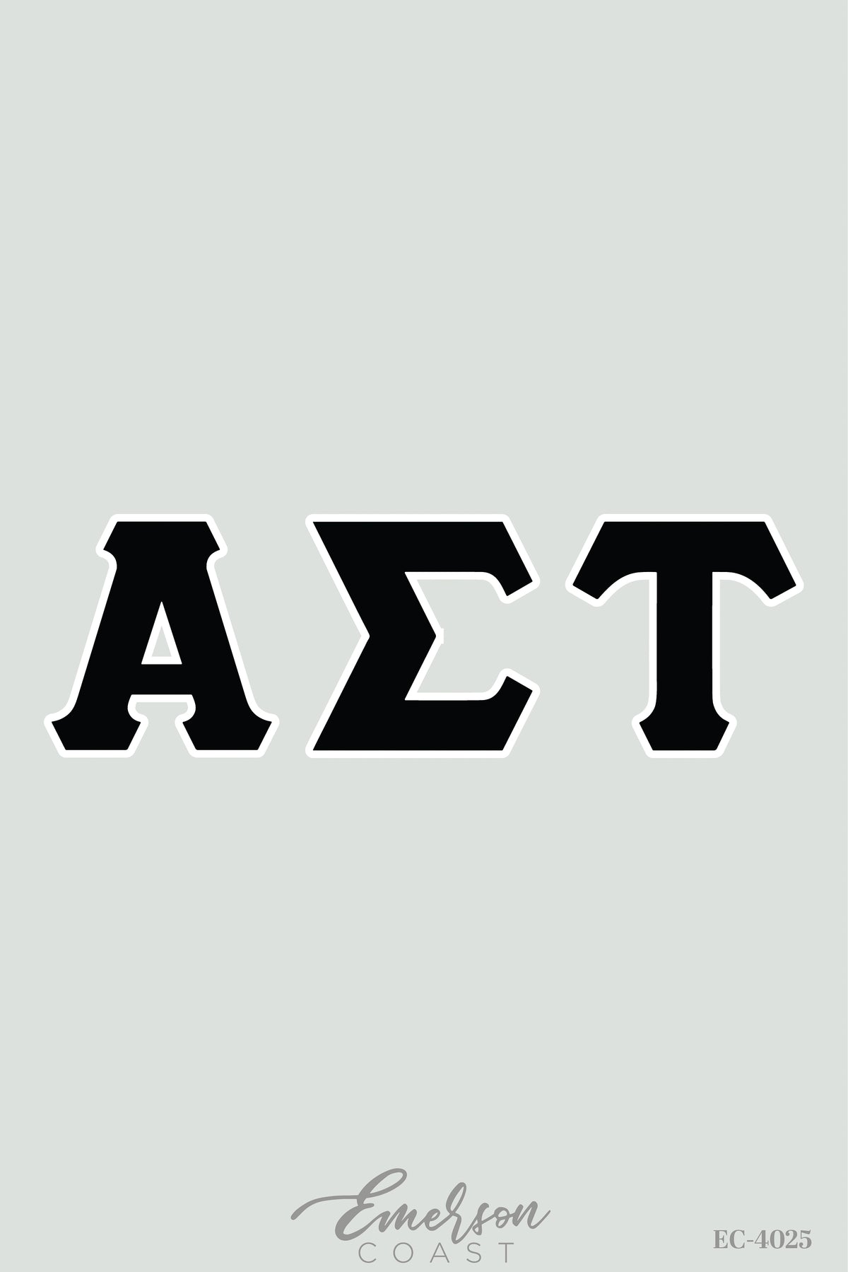 Alpha Sigma Tau Bid Day Greek Letter Jersey