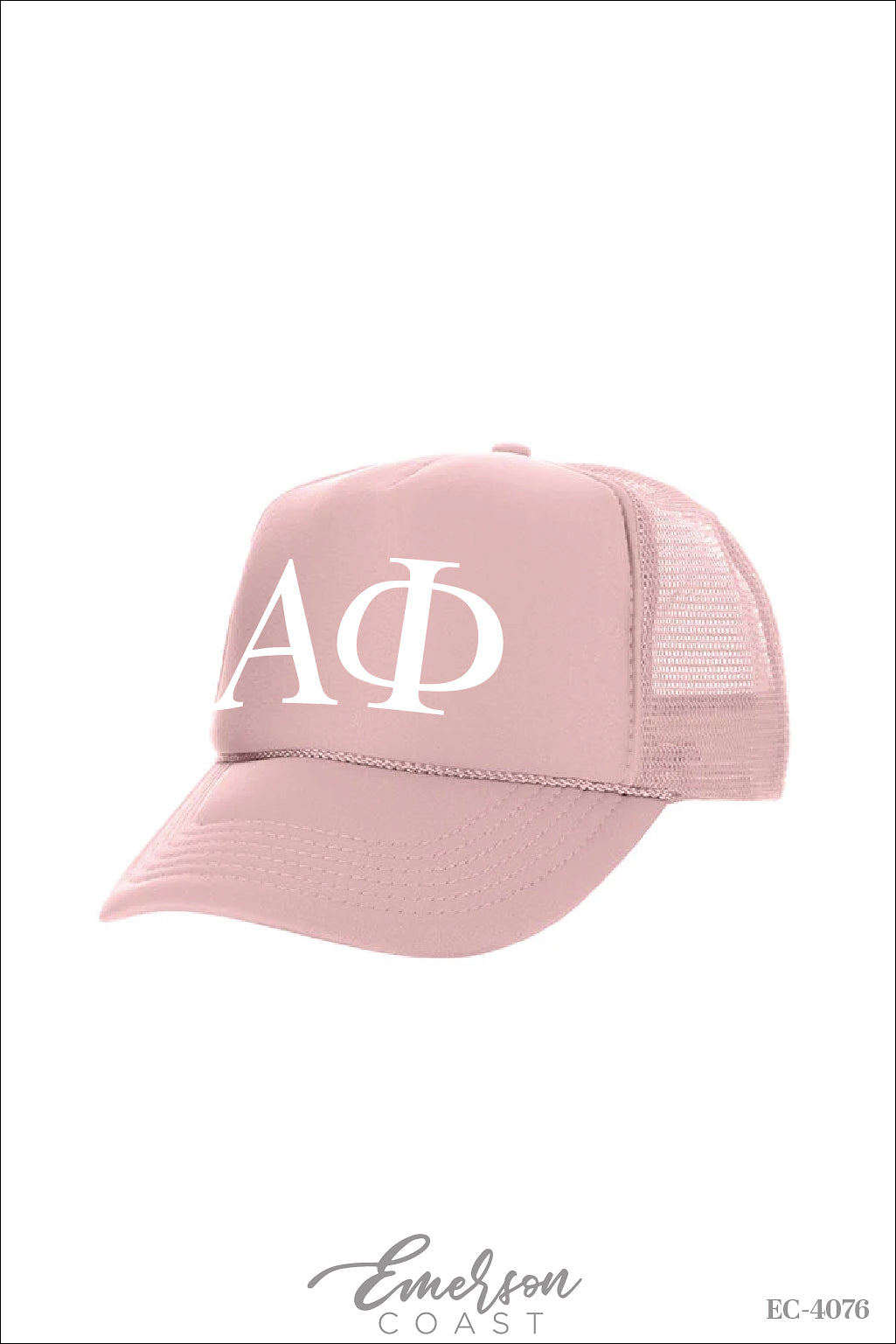 Alpha Phi Pink Bid Day Trucker Hat