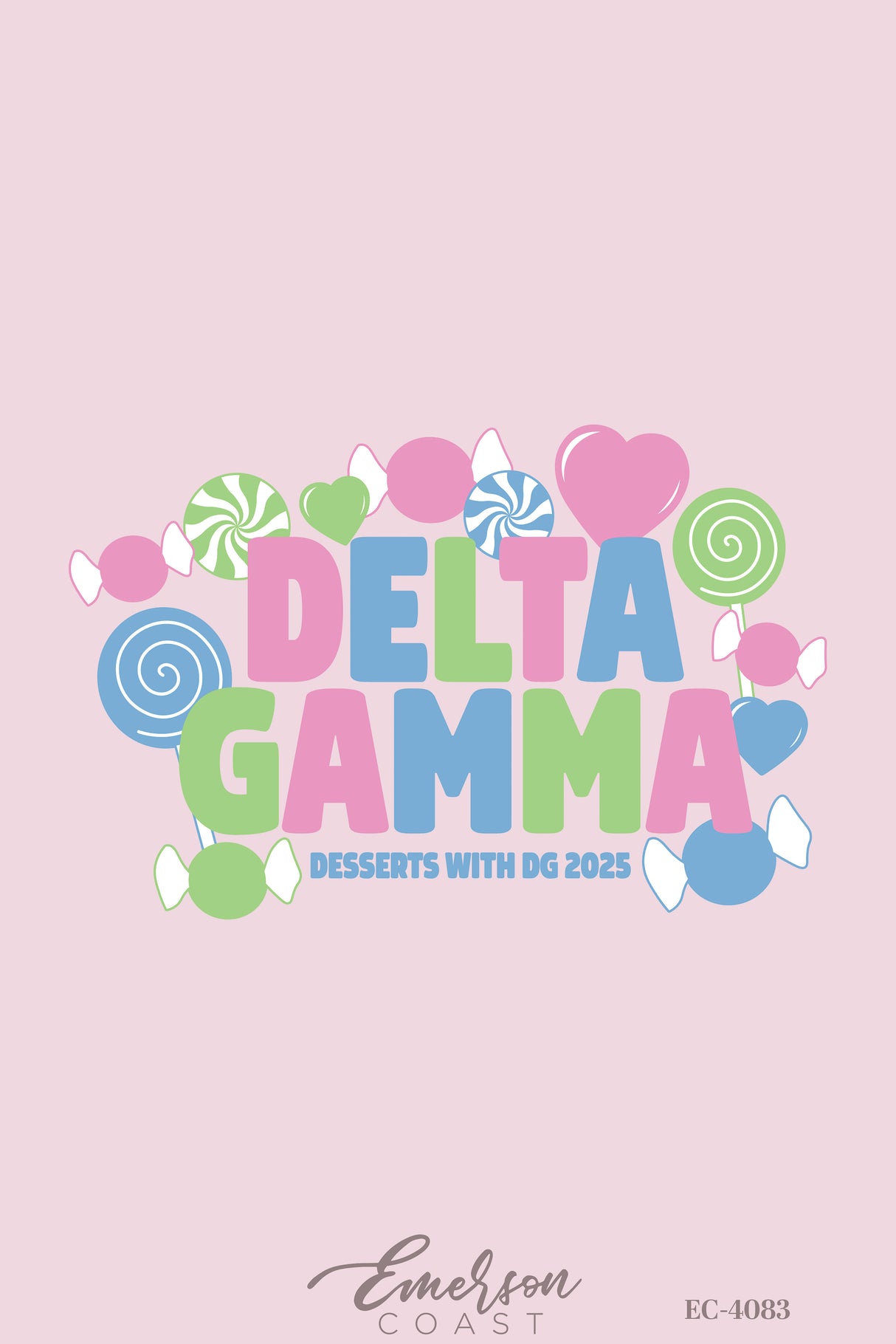 Delta Gamma Deserts With DG Philanthropy T-Shirt