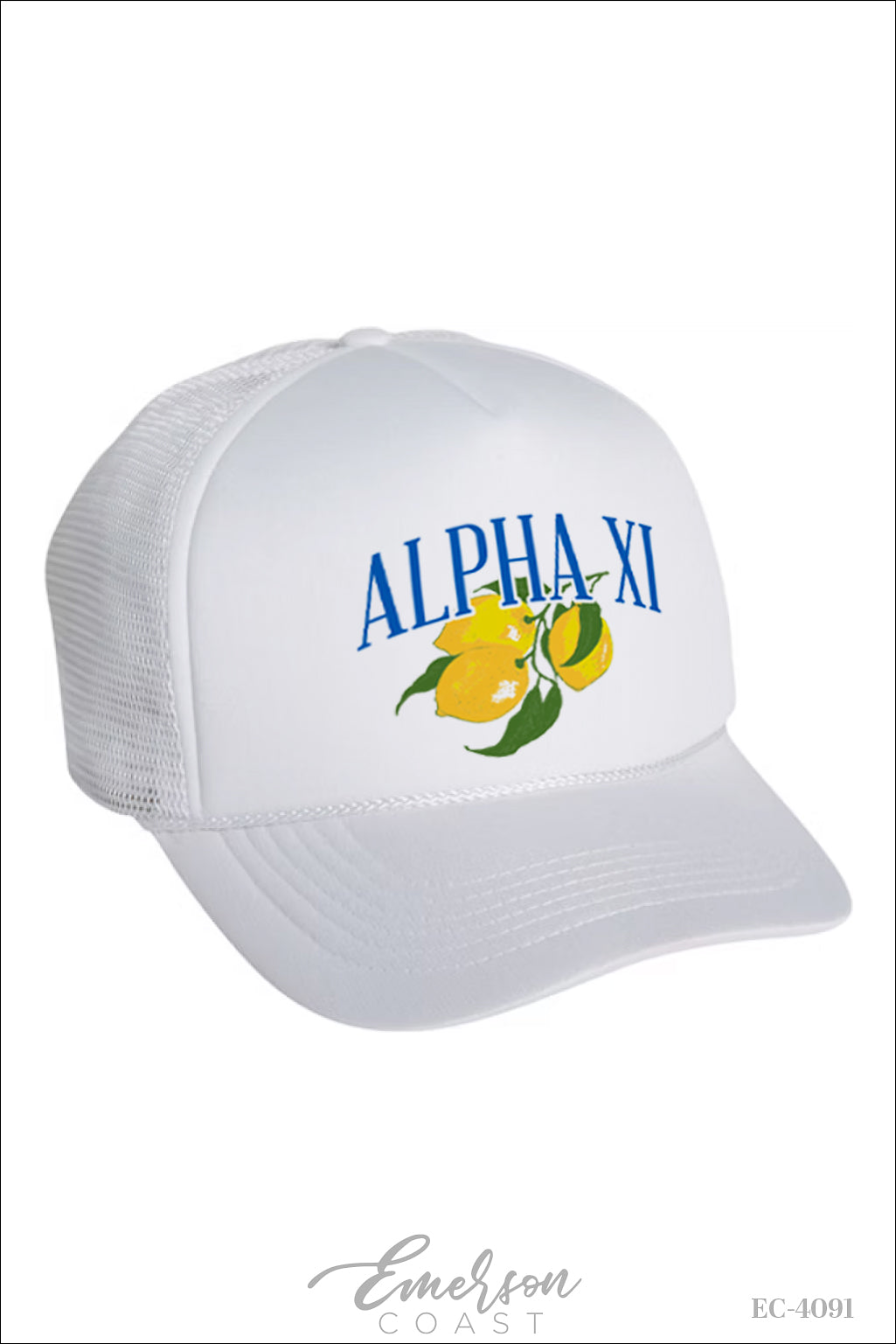 Alpha Xi Delta Lemon Bid Day Hat