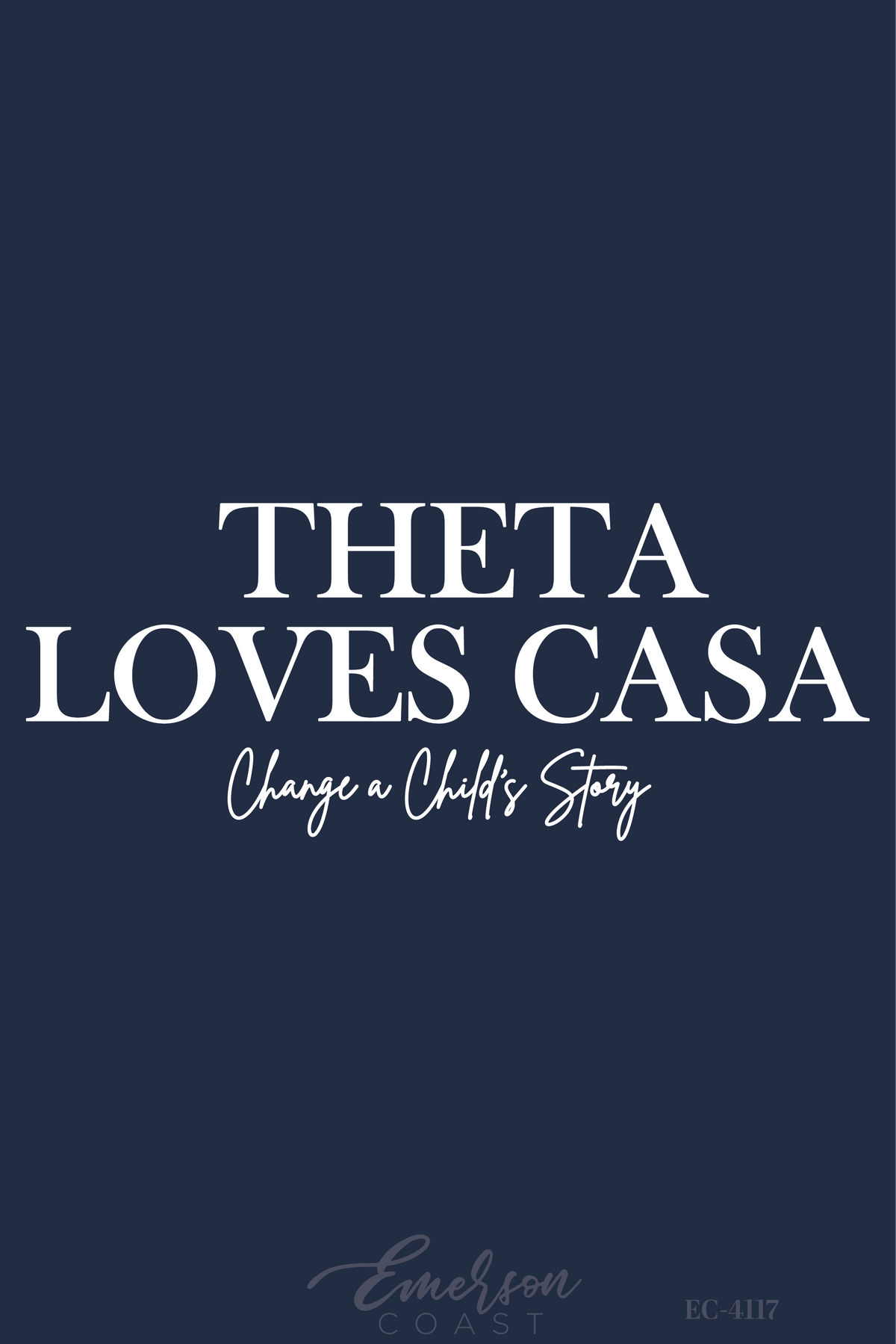 Kappa Alpha Theta Theta Loves Casa Simple T-Shirt