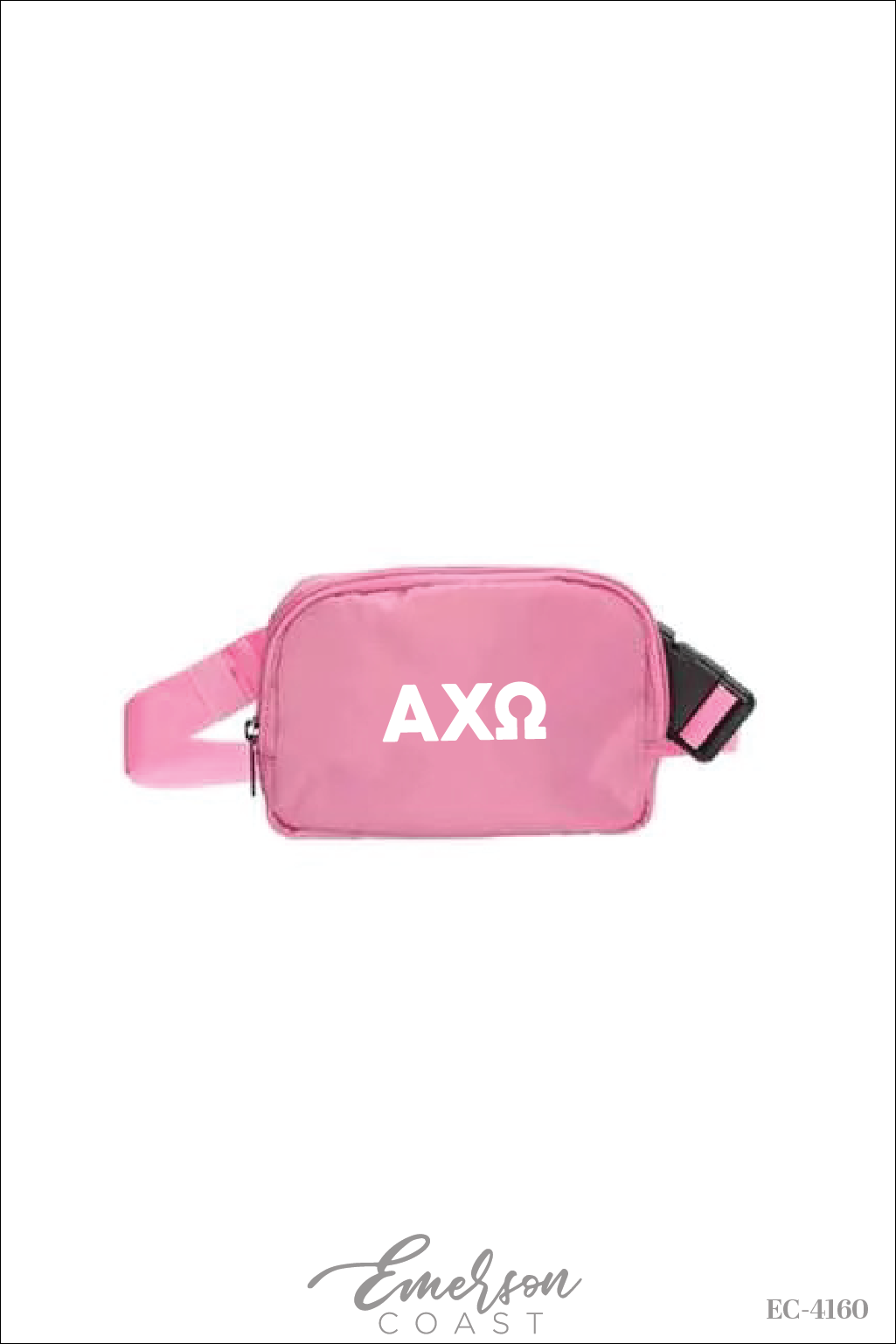 Alpha Chi Omega Pink Fanny Pack