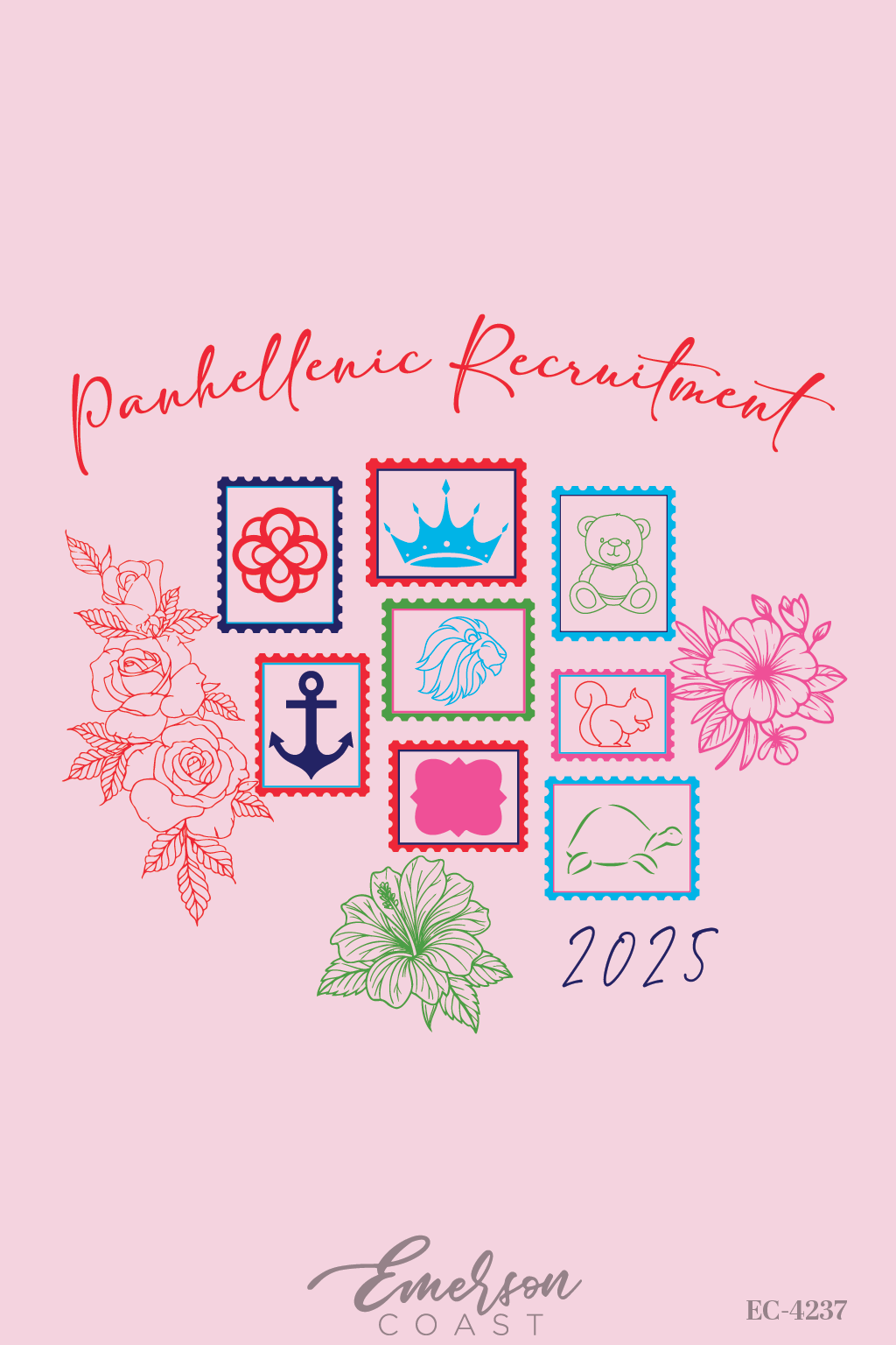 Panhellenic Georgia College & State University Recruitment T-Shirt