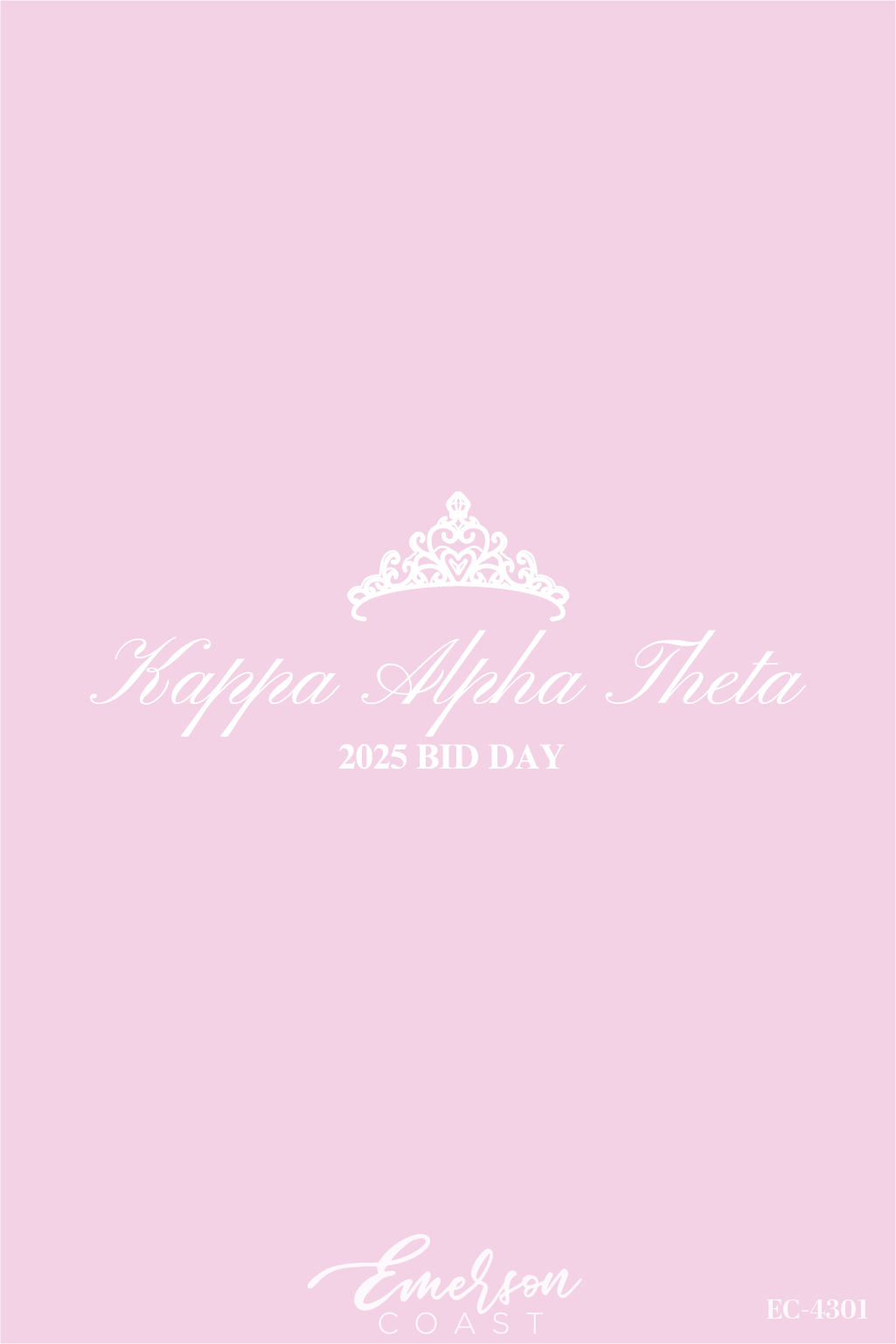 Kappa Alpha Theta Princess Bid Day T-Shirt
