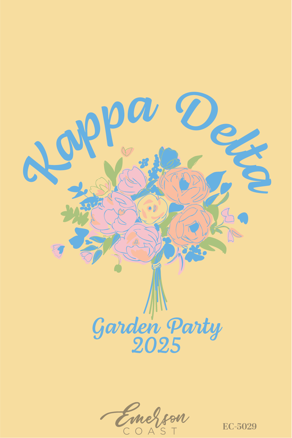 Kappa Delta University Of Louisiana At Monroe Garden Party T-Shirt
