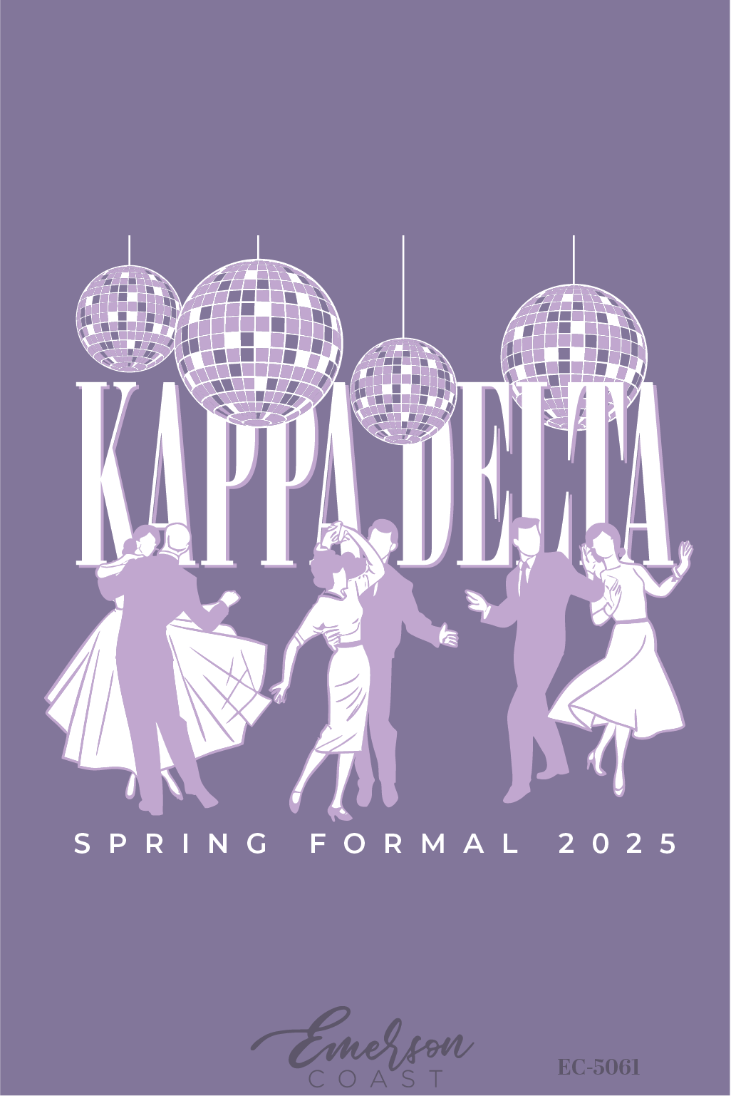 Kappa Delta Marquette University Disco Spring Formal T-Shirt