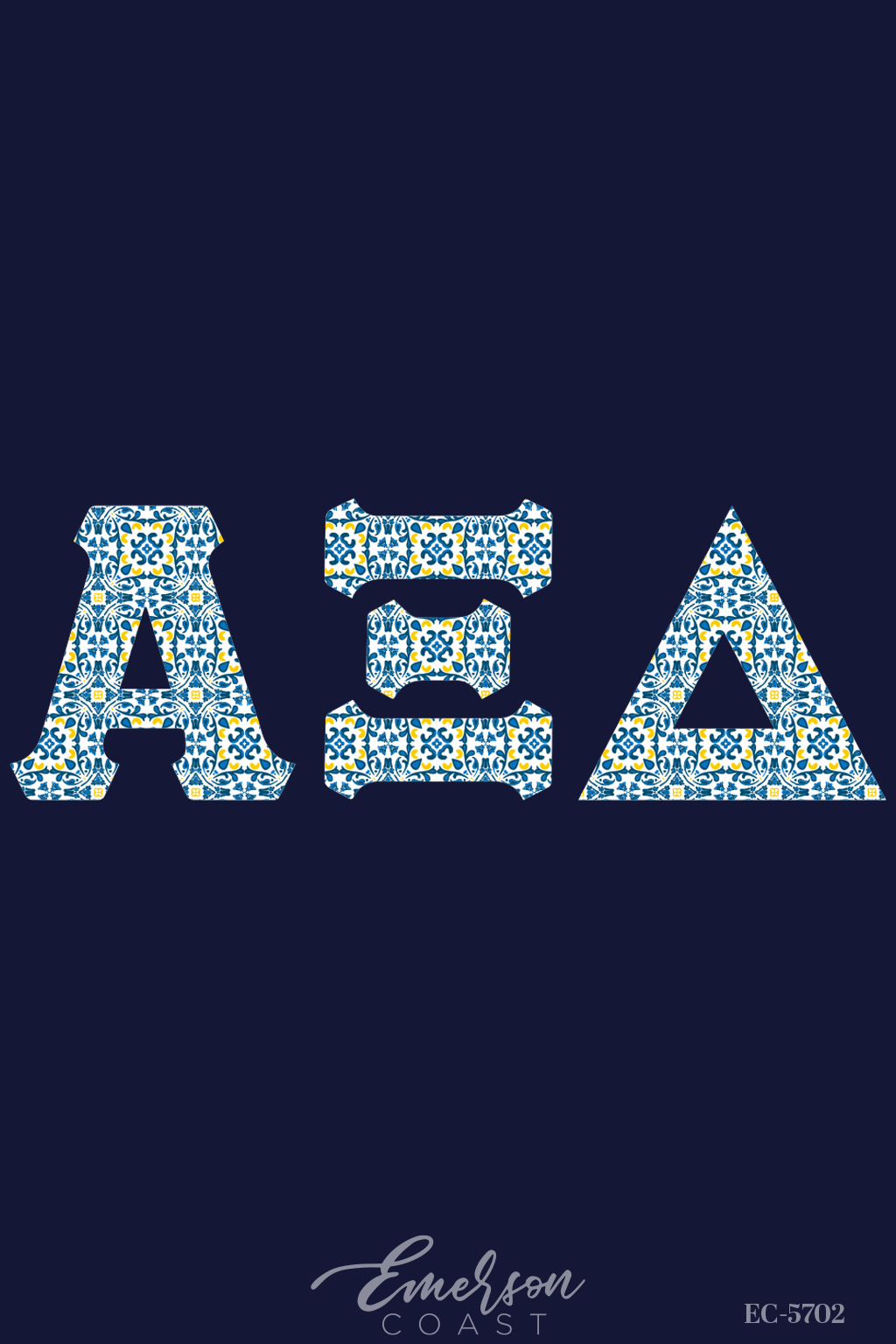 Alpha Xi Delta Dolce Vita Greek Letter Bid Day Jersey