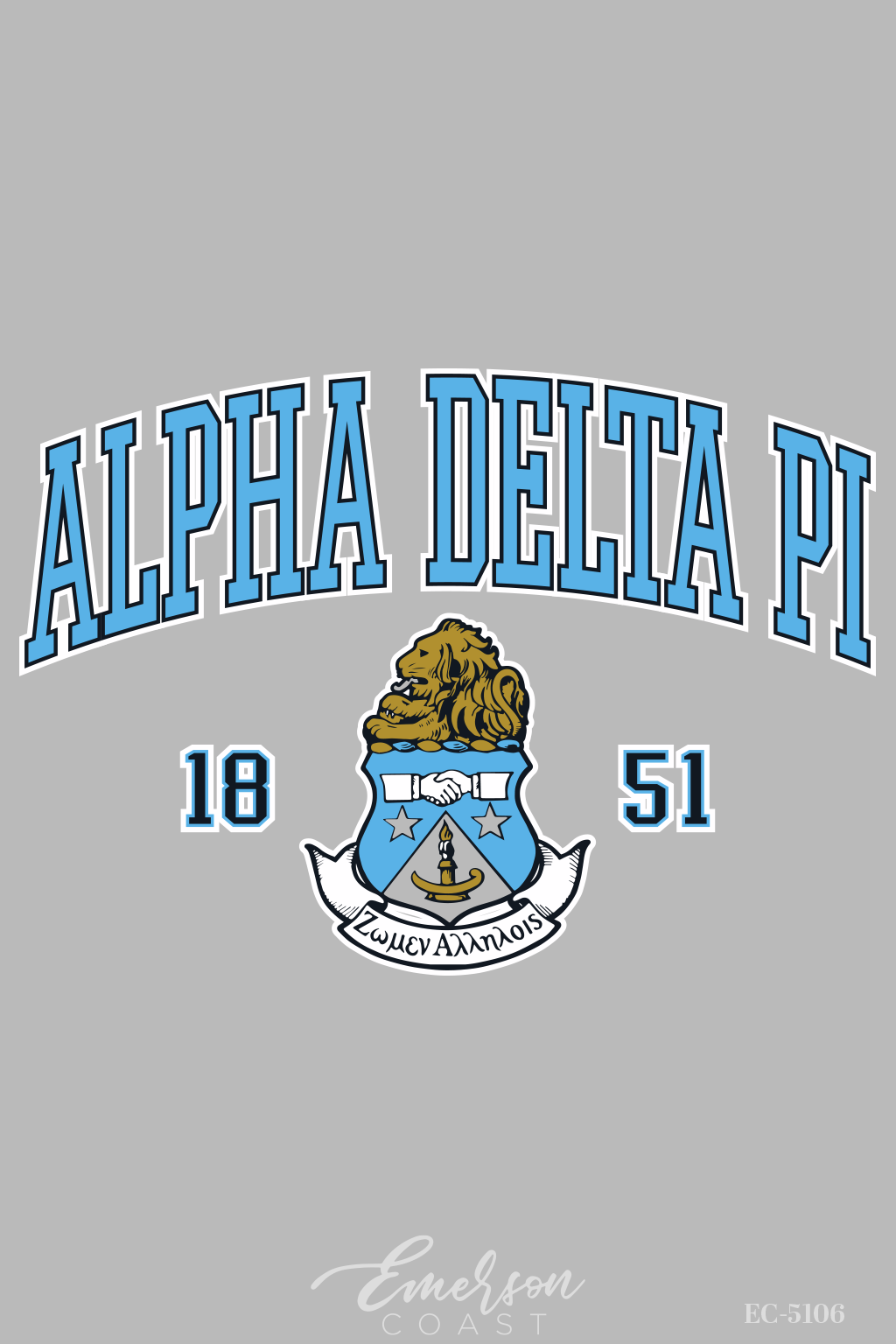 Alpha Delta Pi Work Week Crest T-Shirt