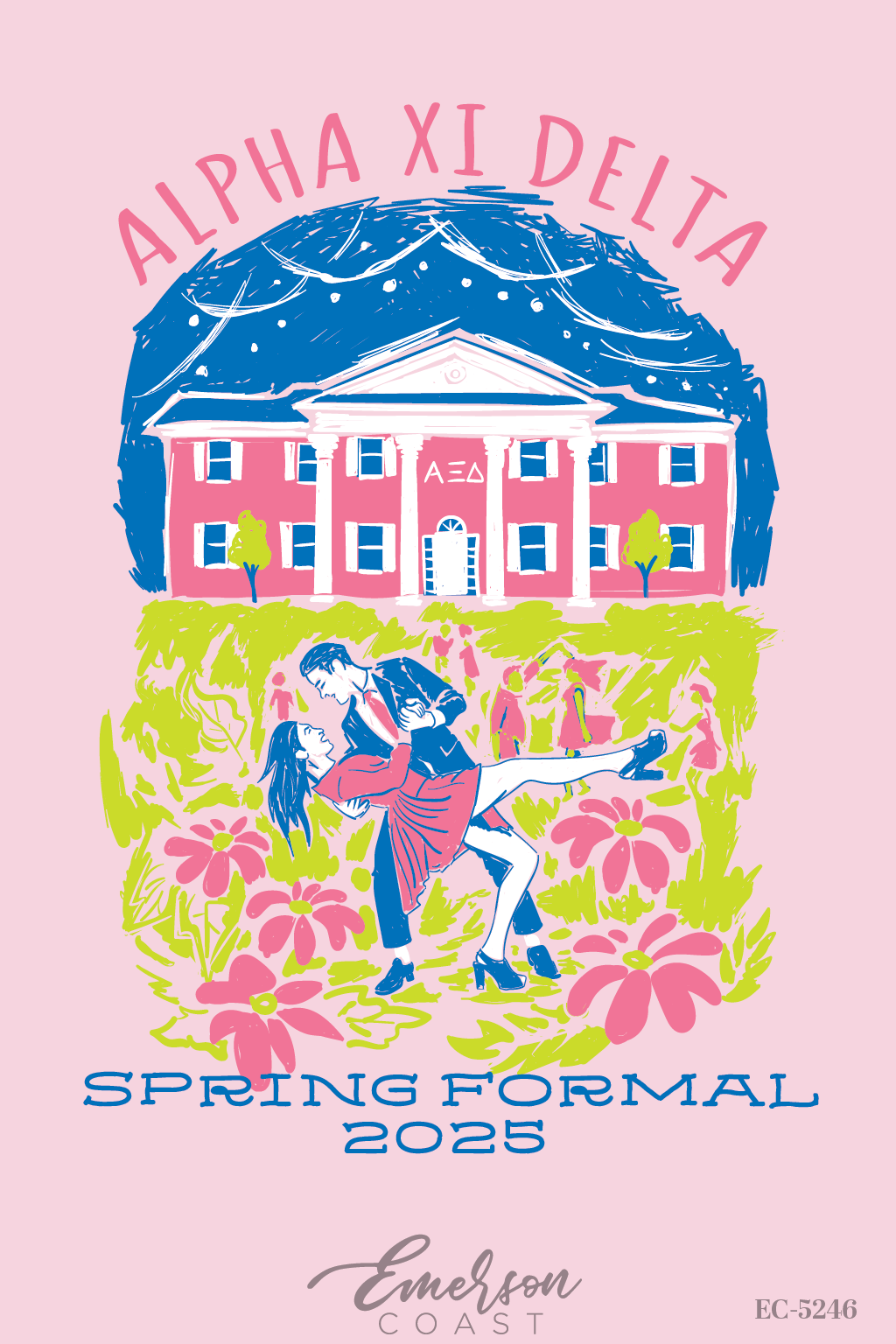 Alpha Xi Delta University Of West Georgia Spring Formal T-Shirt