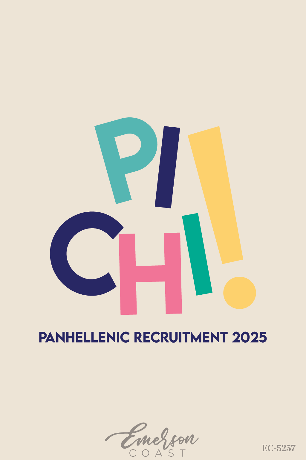 Panhellenic Georgia College And State University Recruitment T-Shirt