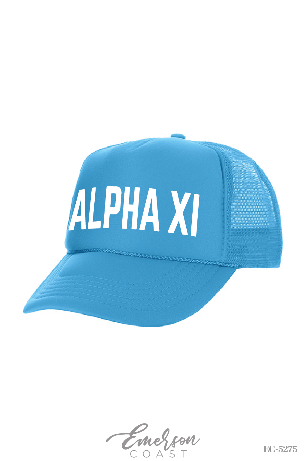 Alpha Xi Delta Simple Trucker Hat