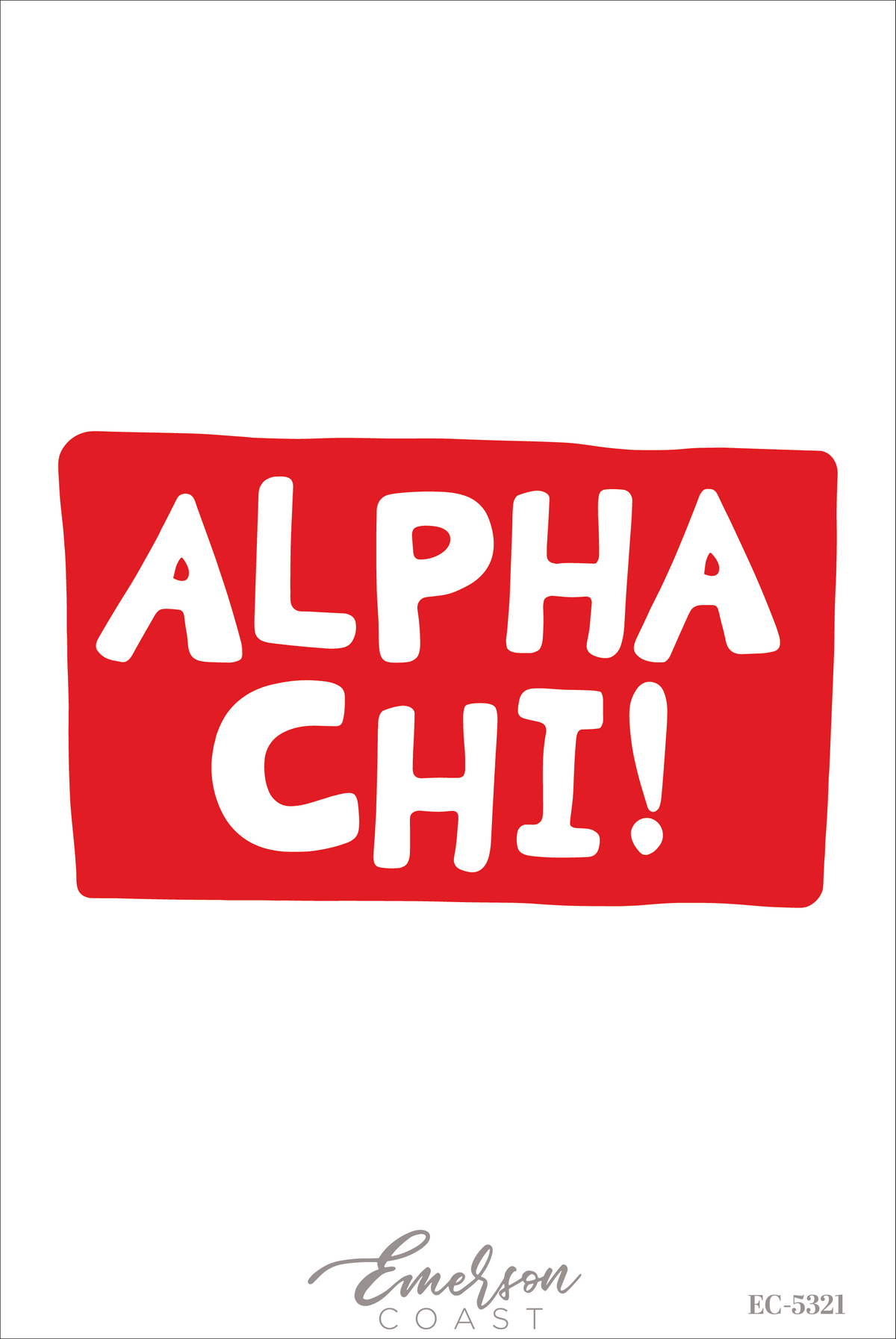 Kappa Alpha Theta Red Patch Bid Day Tank