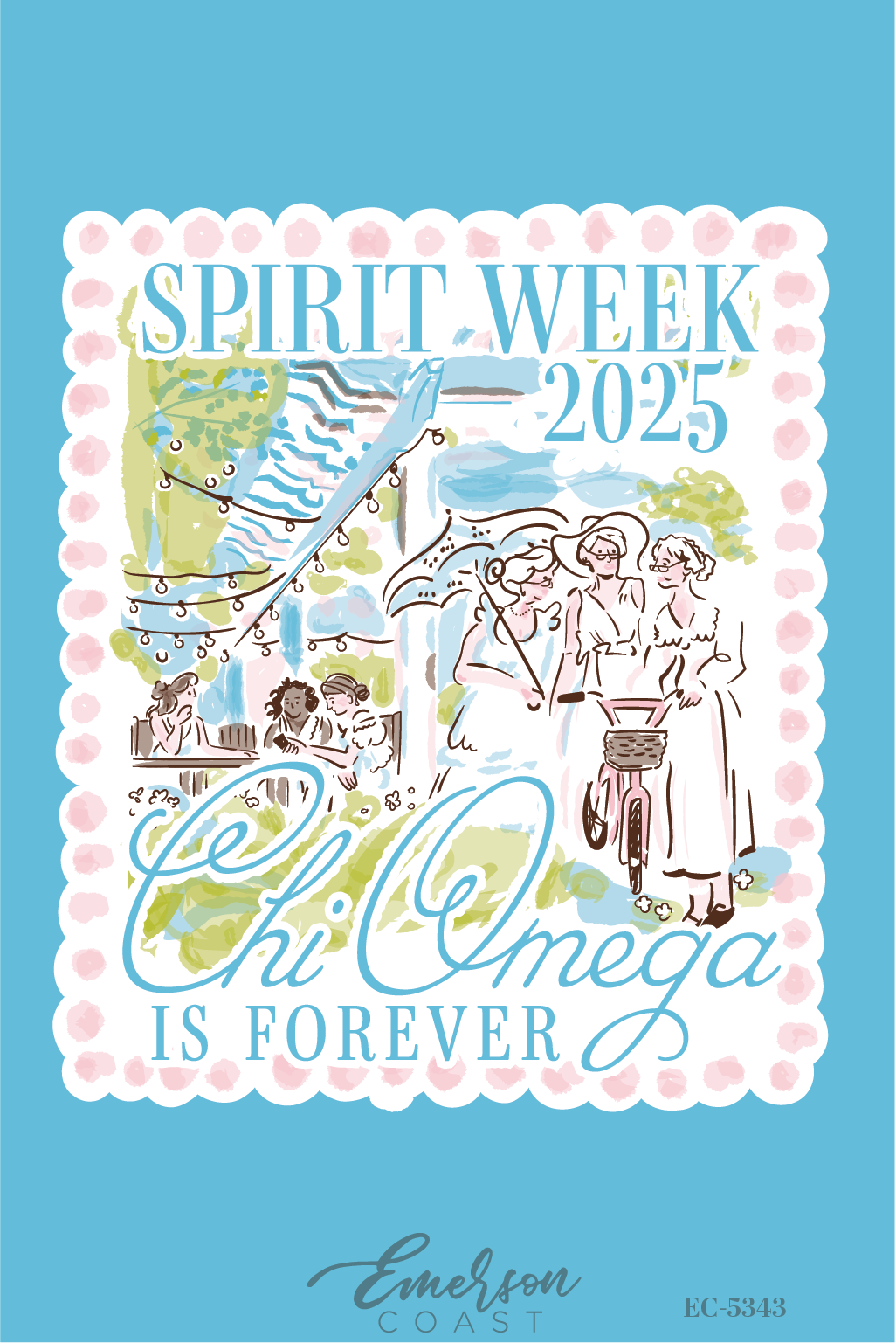 Chi Omega Chi O Is Forever Spirit Week T-Shirt
