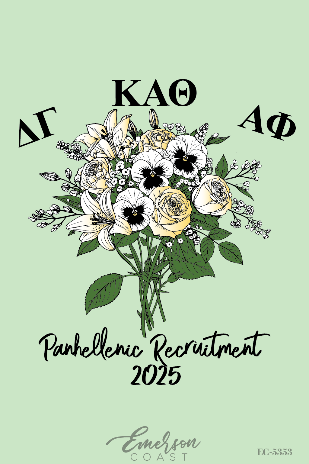 Panhellenic University Of Montana Panhellenic Recruitment T-Shirt