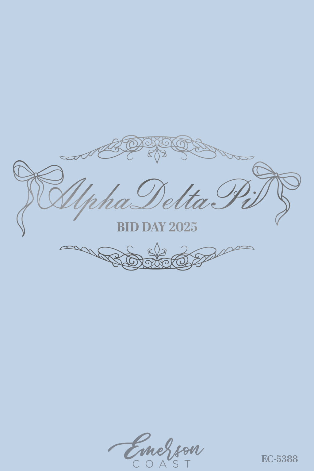 Alpha Delta Pi Bow Bid Day T-Shirt