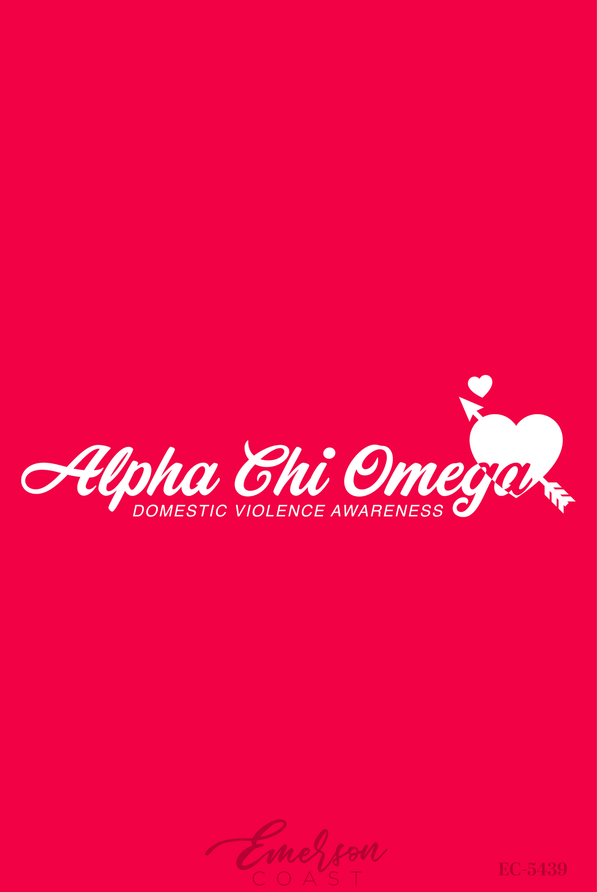Alpha Chi Omega University of South Carolina Philanthropy Recruitment Red Baby Tee