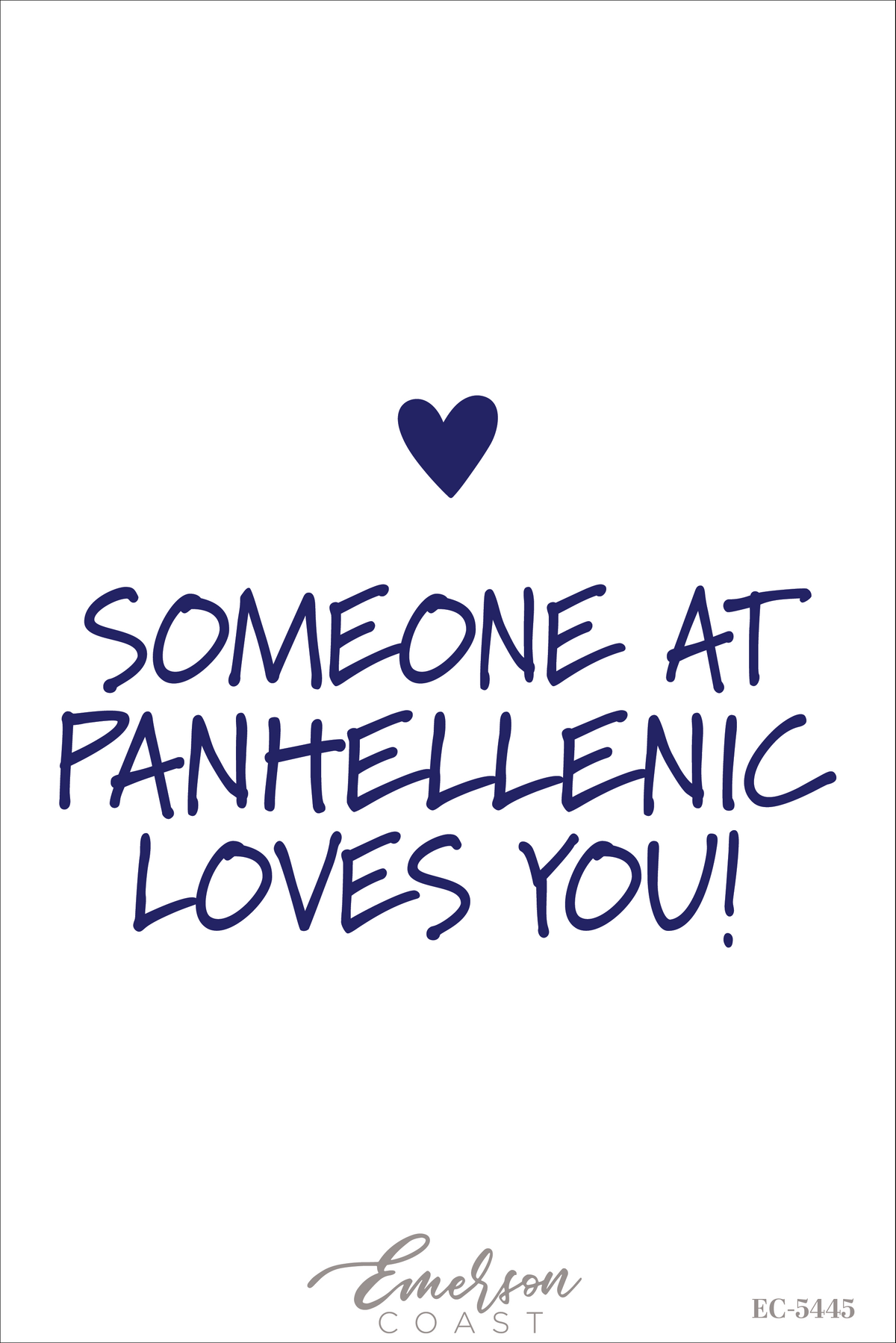 Panhellenic University Of Central Missouri Heart T-Shirt