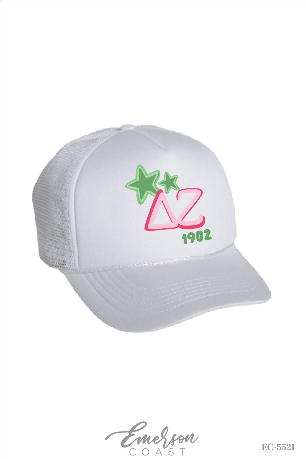 Delta Zeta Star Trucker Hat
