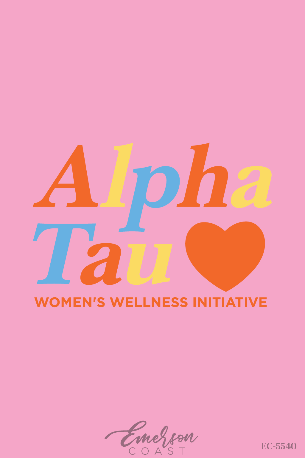 Alpha Sigma Tau Women's Wellness Initiative T-Shirt